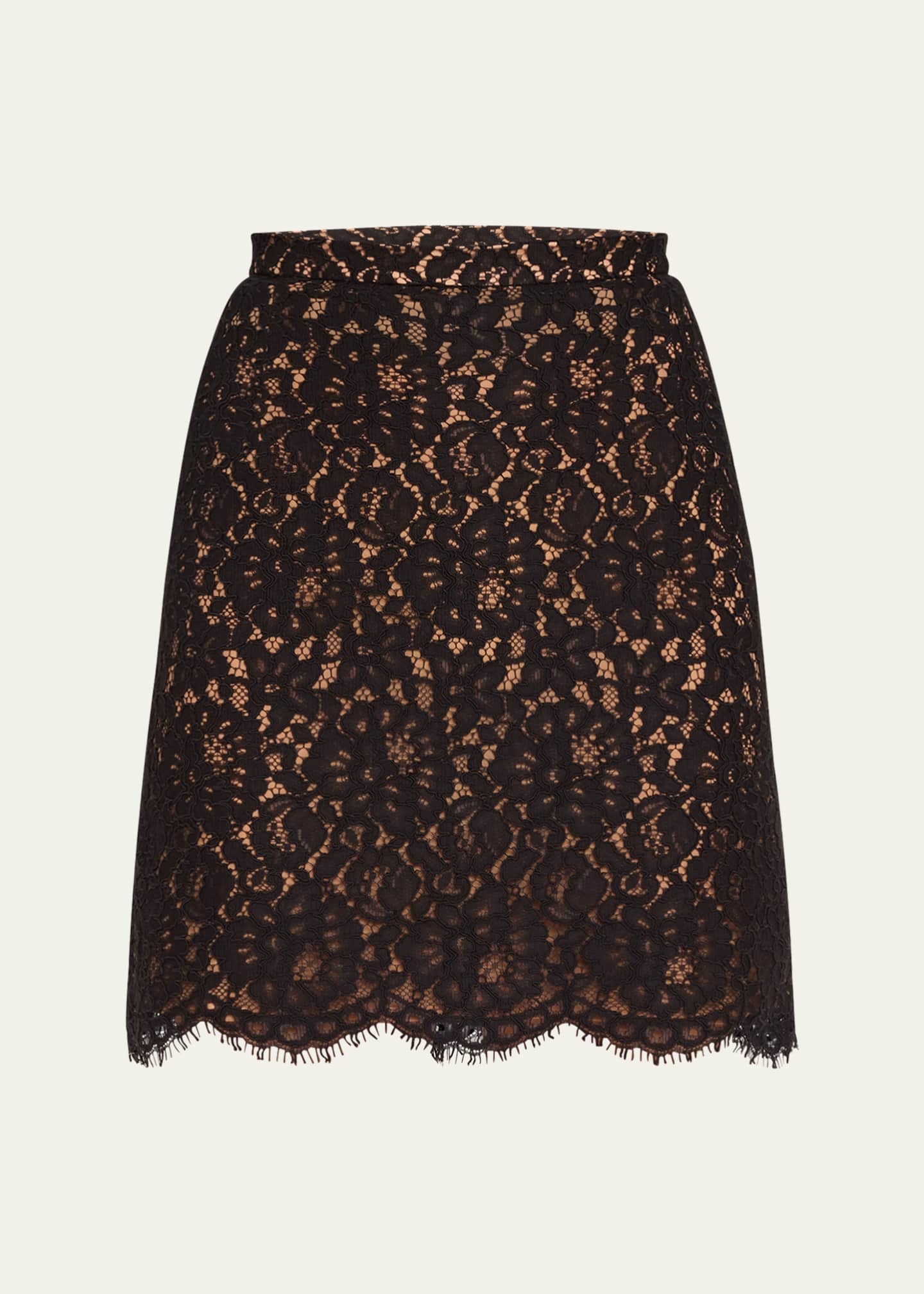 スカート MICHAEL MICHAEL KORS LACE SKIRT Michael Kors Collection Lace Mini Skirt - Bergdorf Goodman
