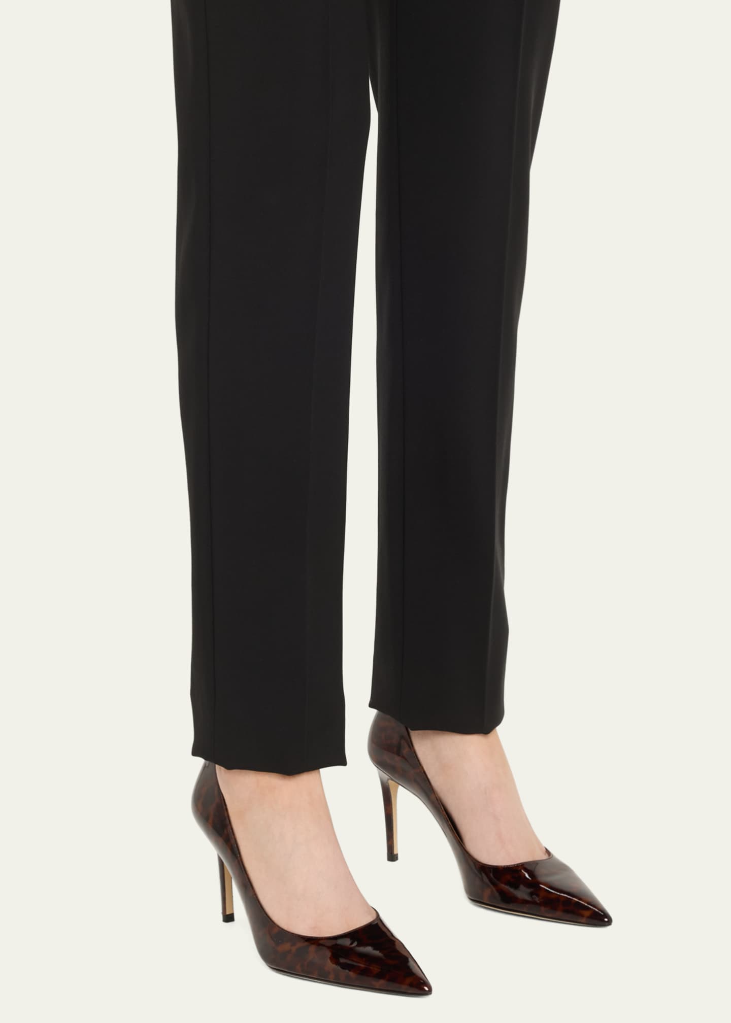 Stuart Weitzman Stuart Tortoise Patent Leather Pumps Image 2 of 6