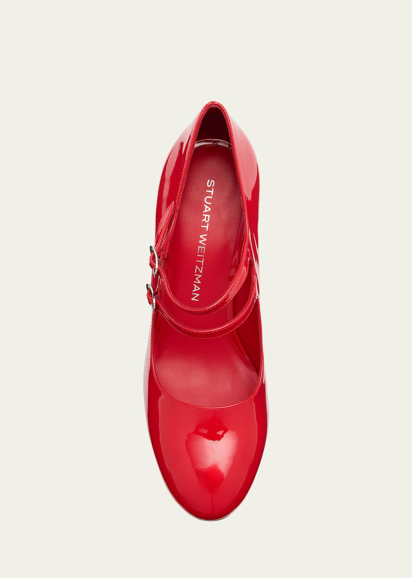 激安の Stuart Weitzman Posh Patent Leather Mary Jane Ballerina バッグ