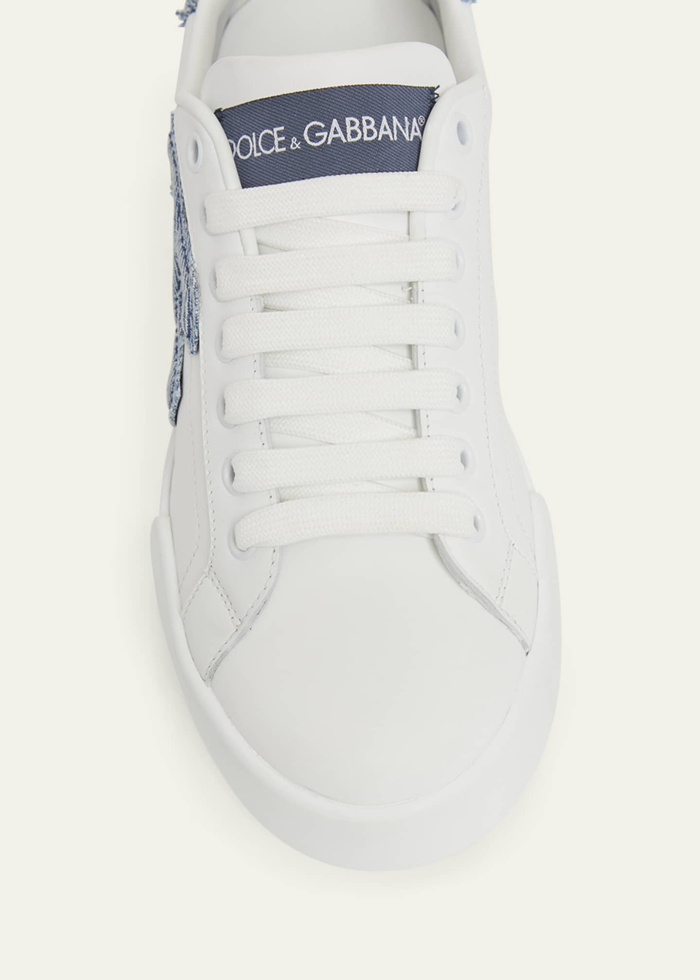 Dolce&Gabbana DG Bicolor Low-Top Sneakers Image 4 of 5