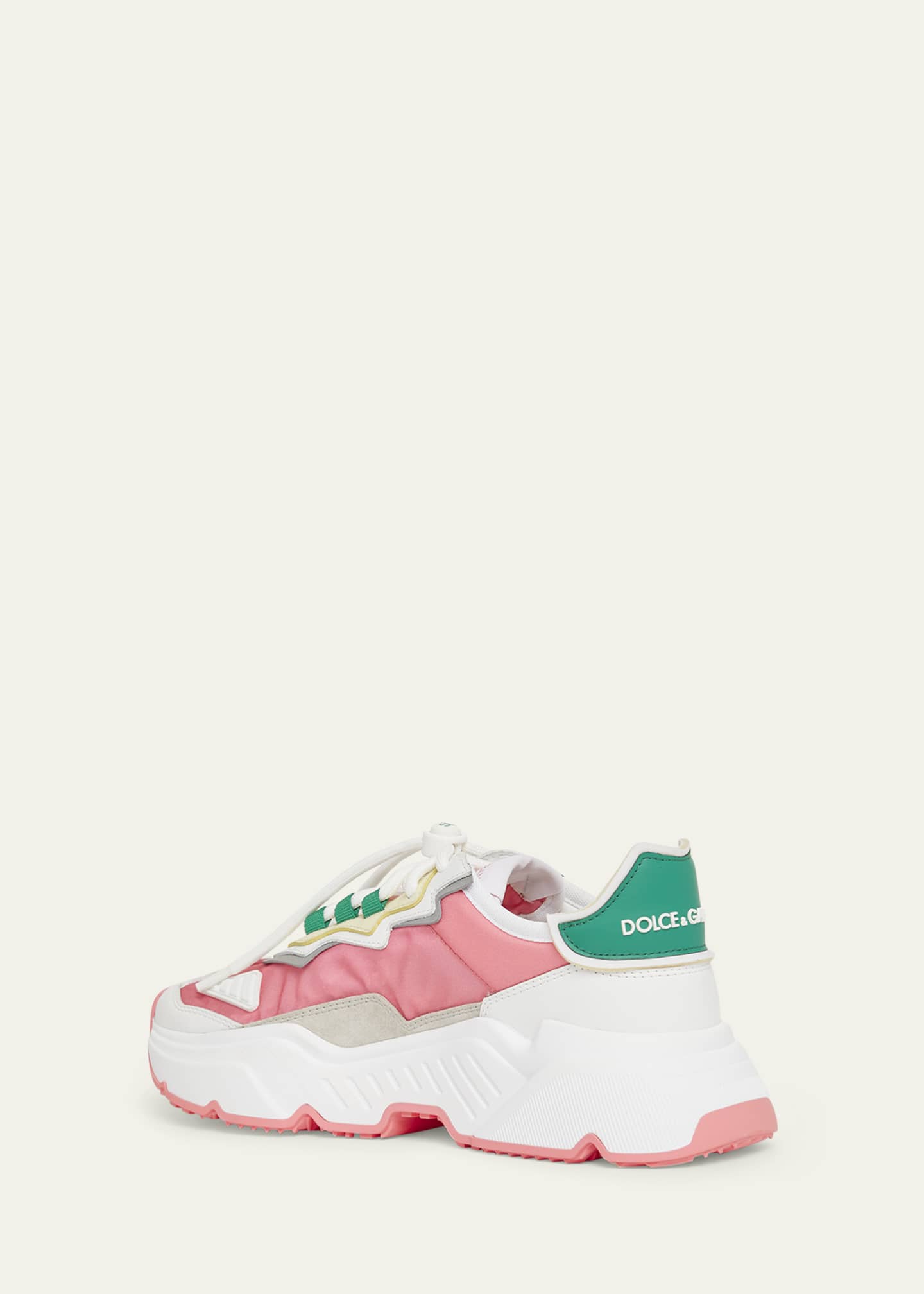 Dolce&Gabbana DG Colorblock Drawstring Runner Sneakers Image 3 of 5