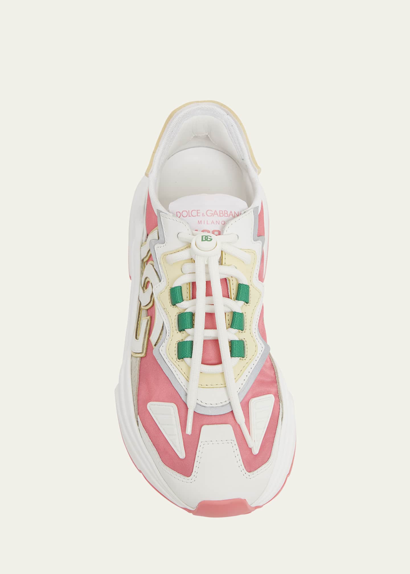 Dolce&Gabbana DG Colorblock Drawstring Runner Sneakers Image 5 of 5