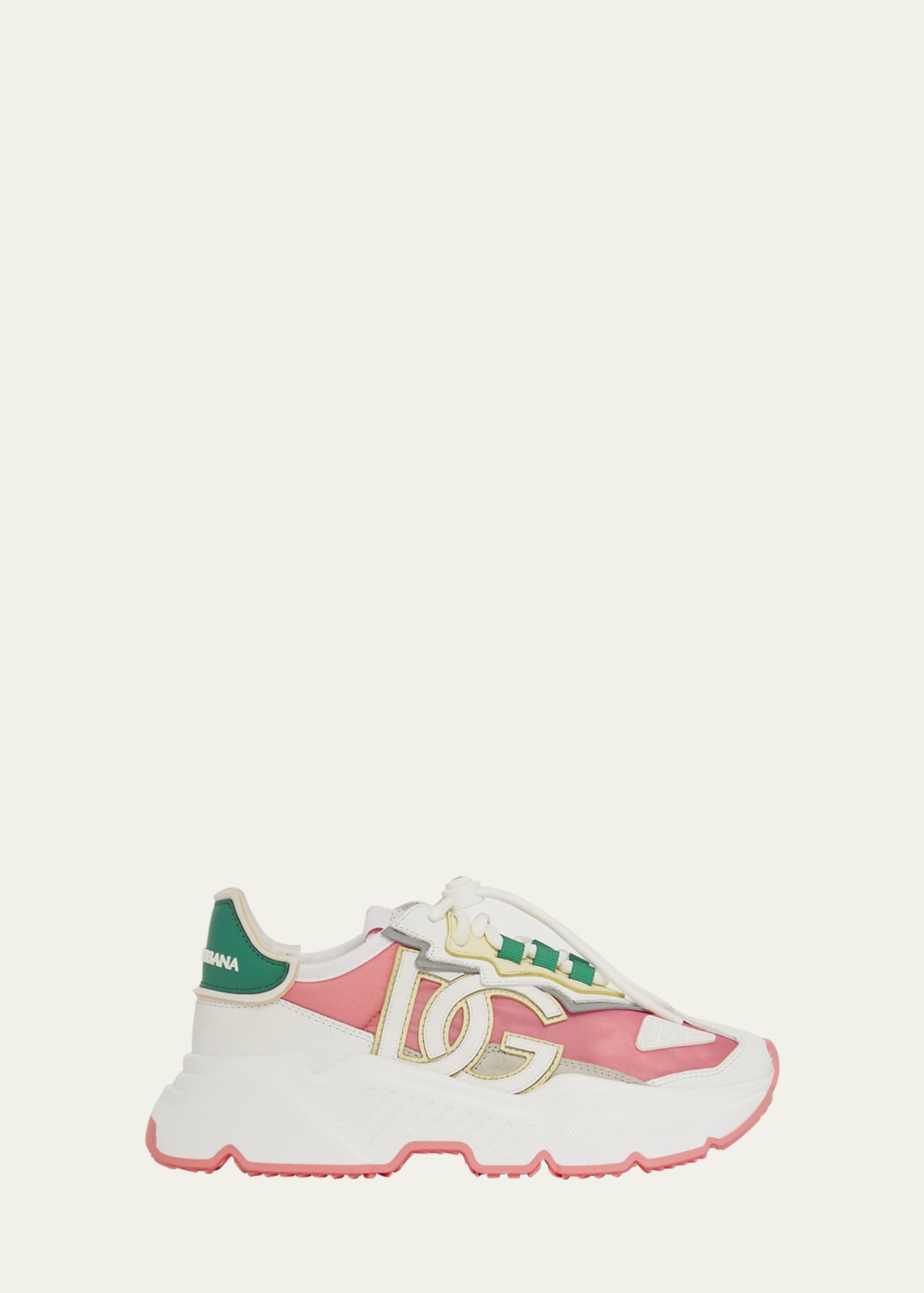 Dolce&Gabbana DG Colorblock Drawstring Runner Sneakers Image 1 of 5