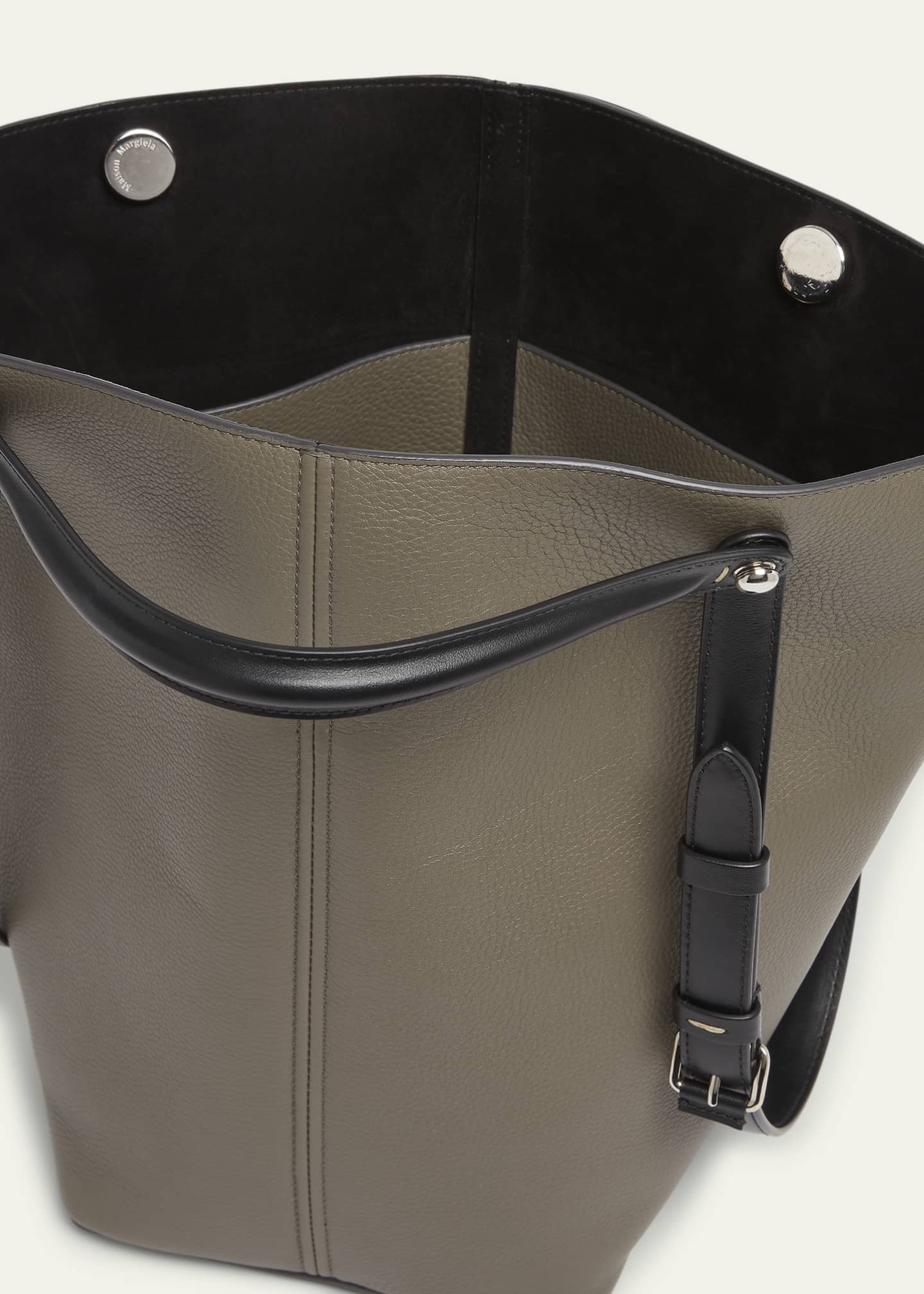 Maison Margiela Medium Leather Shopper Tote Bag Bergdorf Goodman