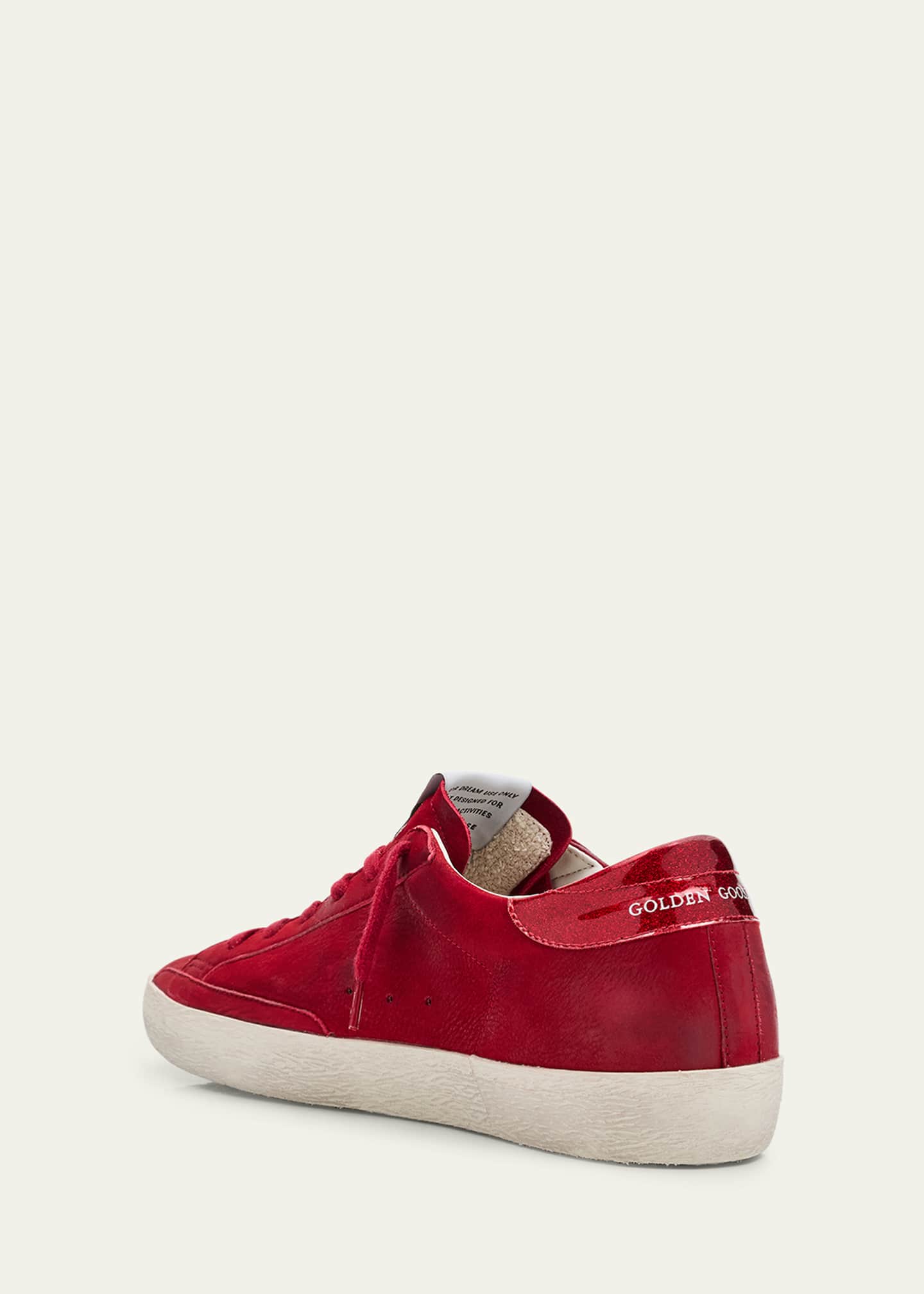 Golden Goose Superstar Mixed Leather Low-Top Sneakers Image 4 of 6