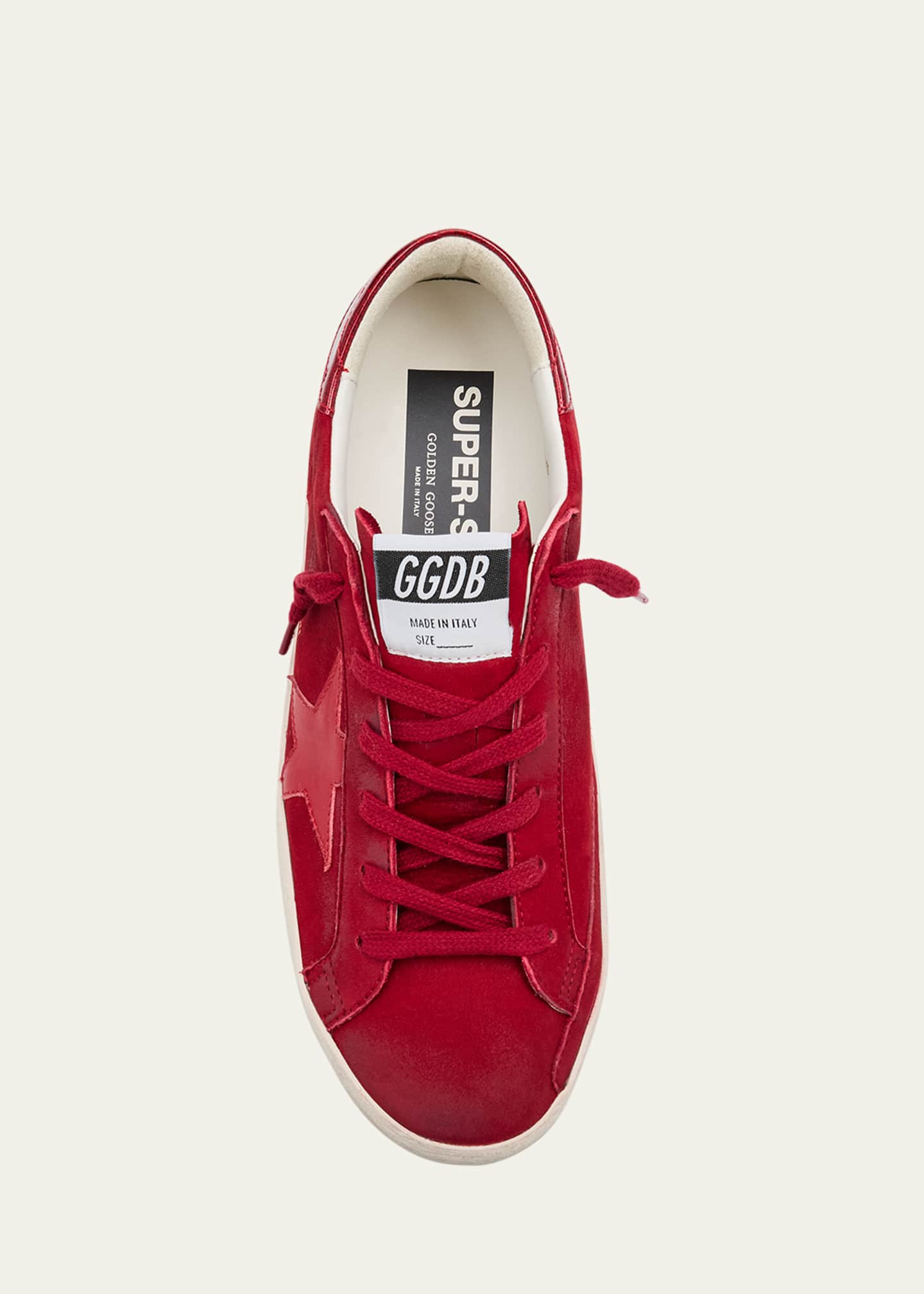 Golden Goose Superstar Mixed Leather Low-Top Sneakers Image 5 of 6