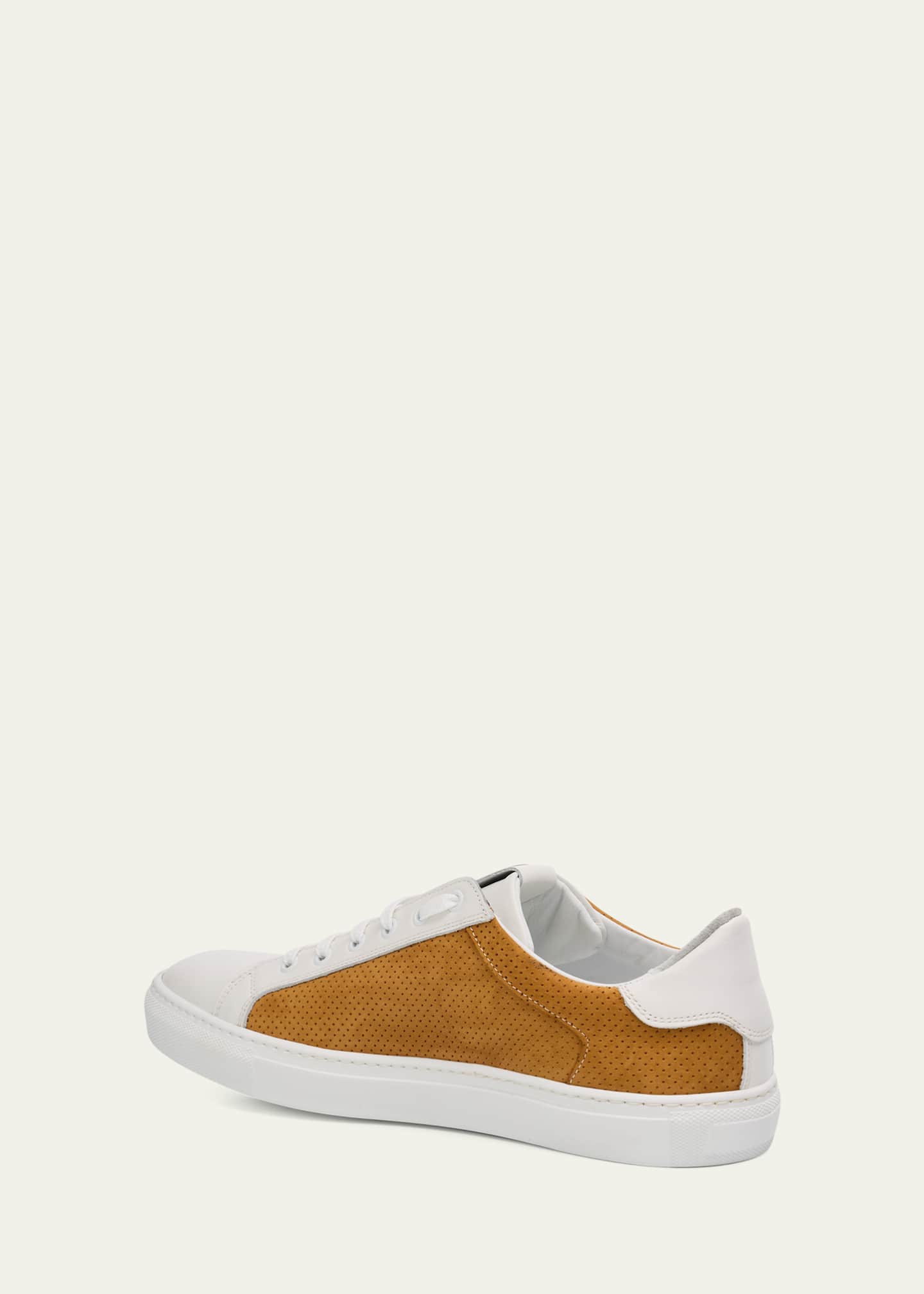 Ron White Men's Dawson Low-Top Weatherproof Suede Sneakers Image 4 of 6