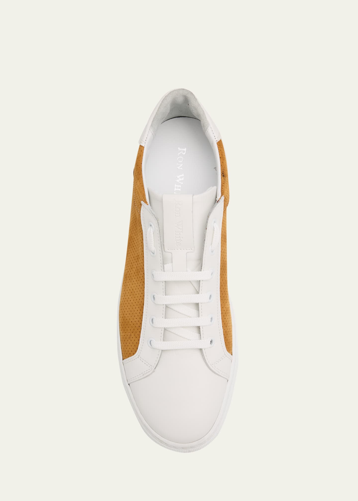 Ron White Men's Dawson Low-Top Weatherproof Suede Sneakers Image 6 of 6