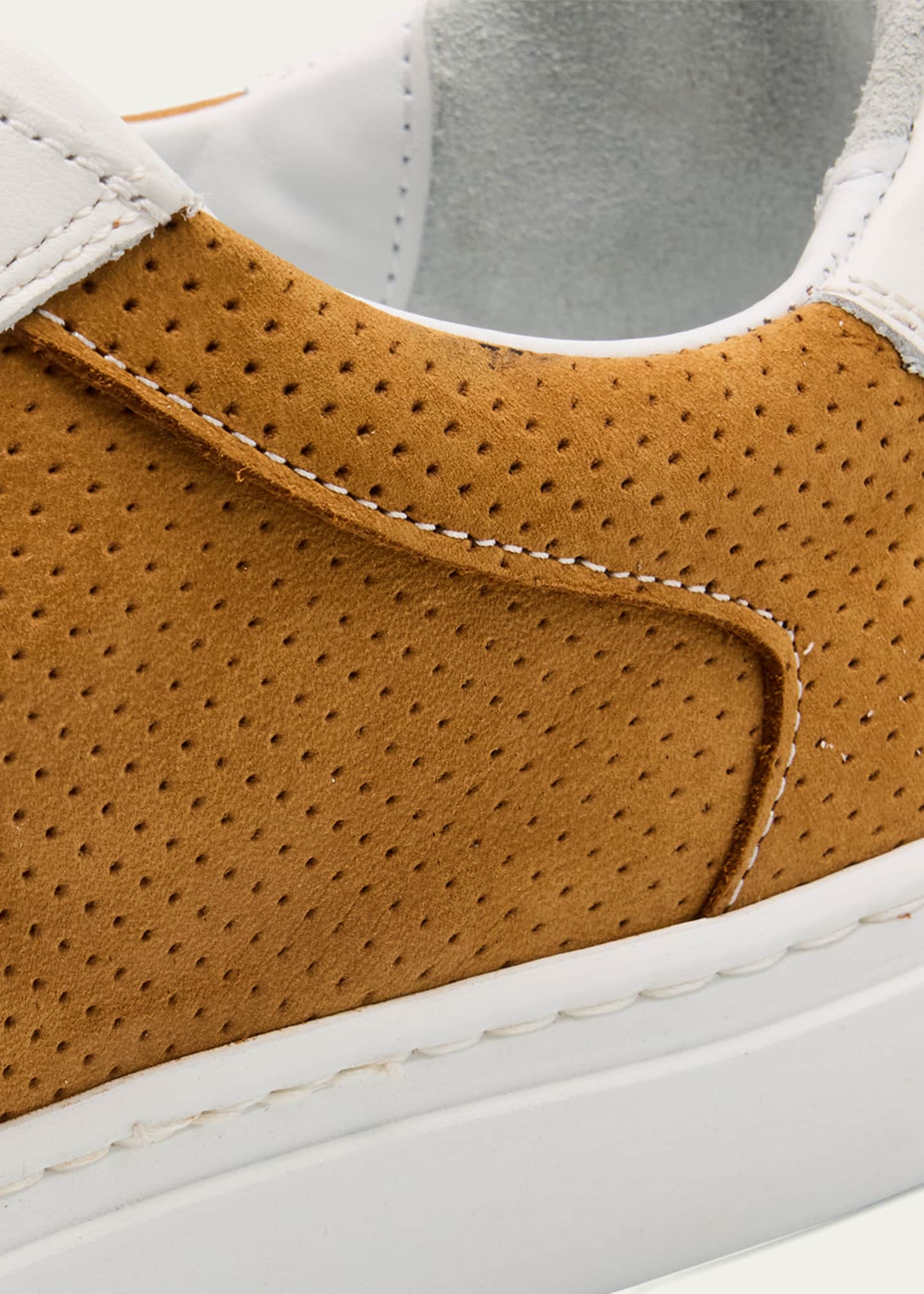 Ron White Men's Dawson Low-Top Weatherproof Suede Sneakers Image 5 of 6