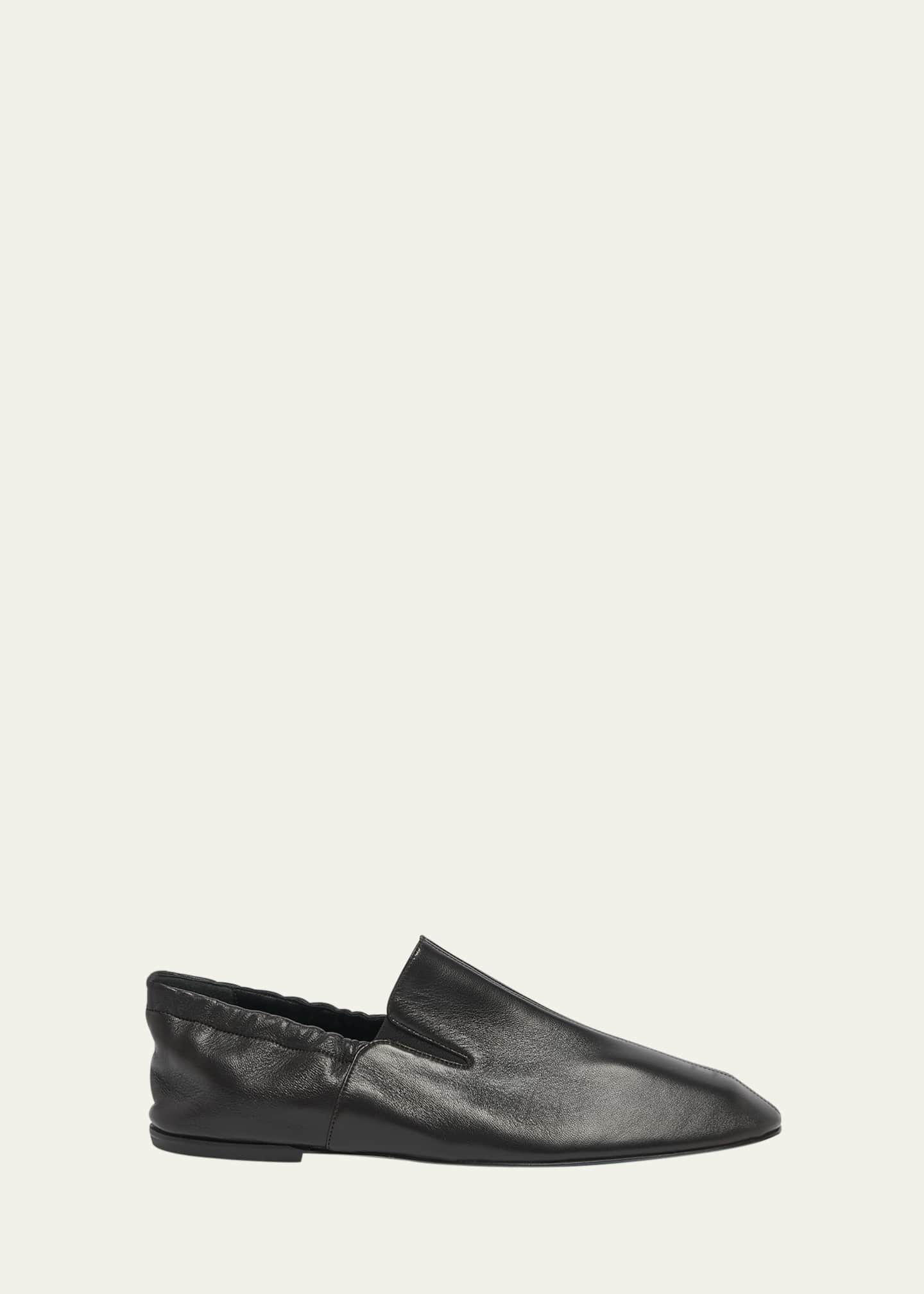 Dries Van Noten Men's Leather Fold-Down Heel Loafers Image 1 of 5