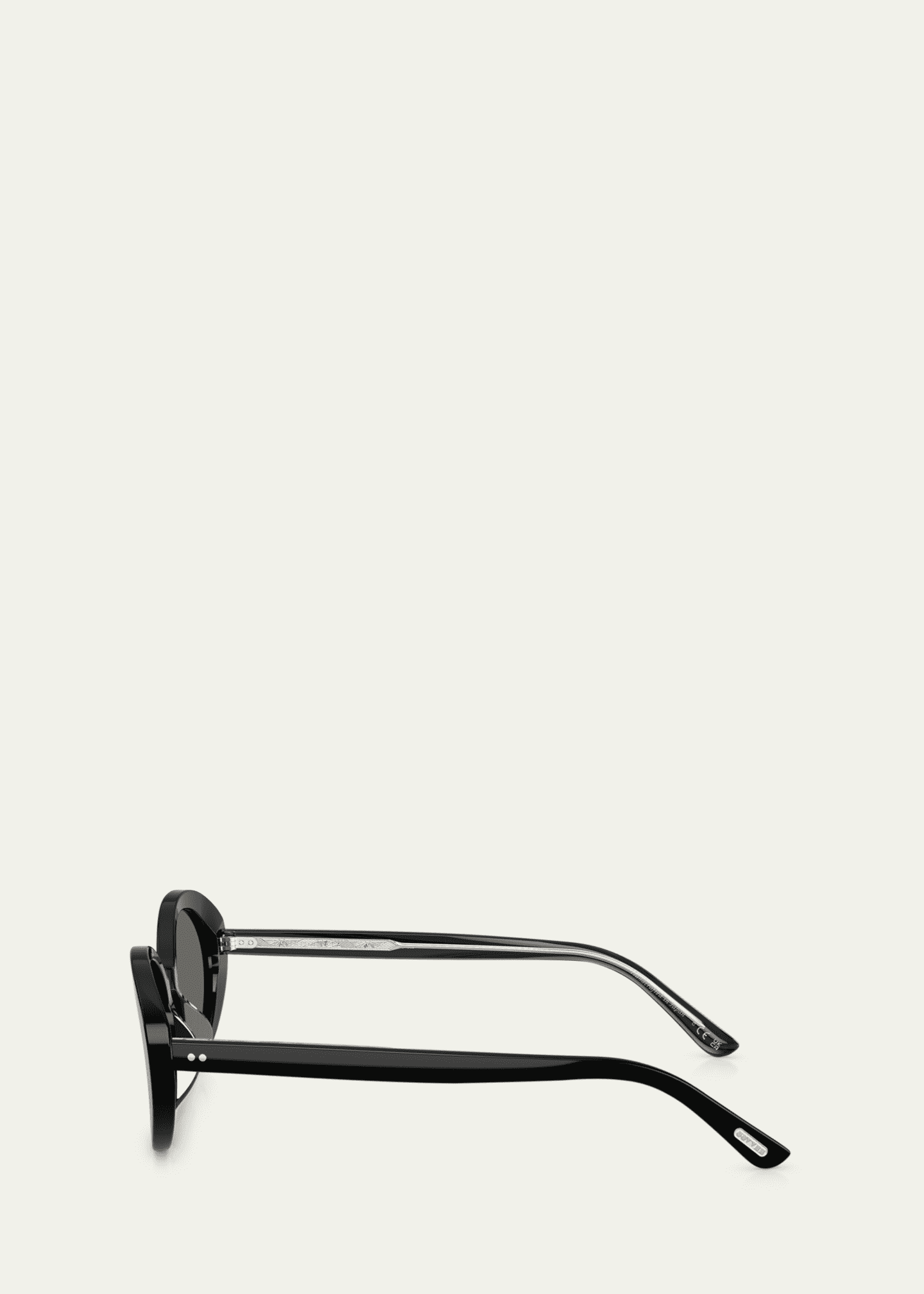 Oliver Peoples Acetate Oval Sunglasses Image 3 of 3