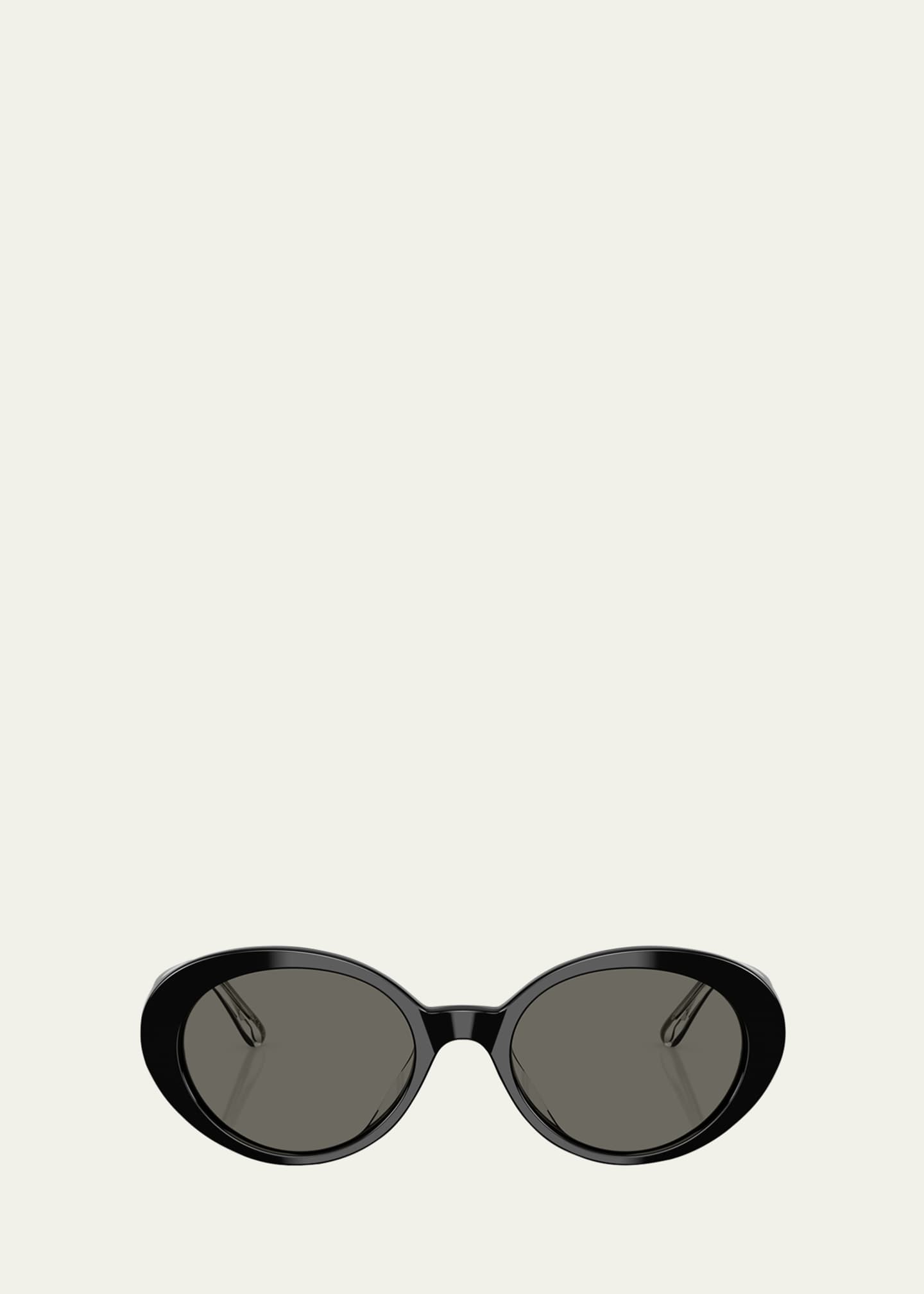 Oliver Peoples Acetate Oval Sunglasses Image 1 of 3