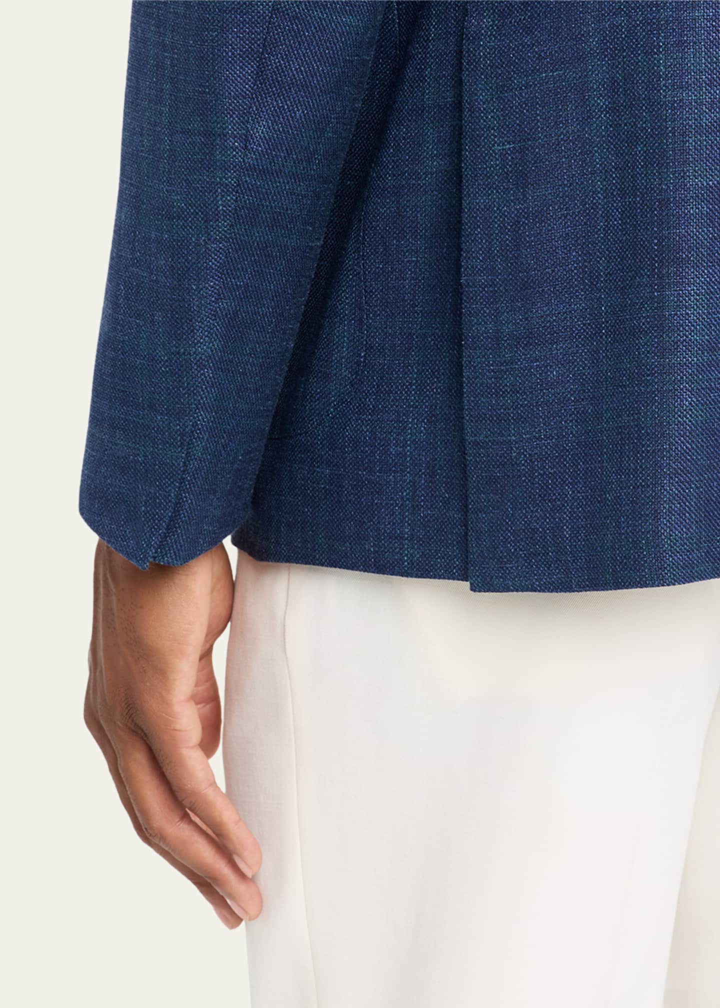 ZEGNA Men's Tonal Plaid Single-Breasted Sport Coat - Bergdorf Goodman