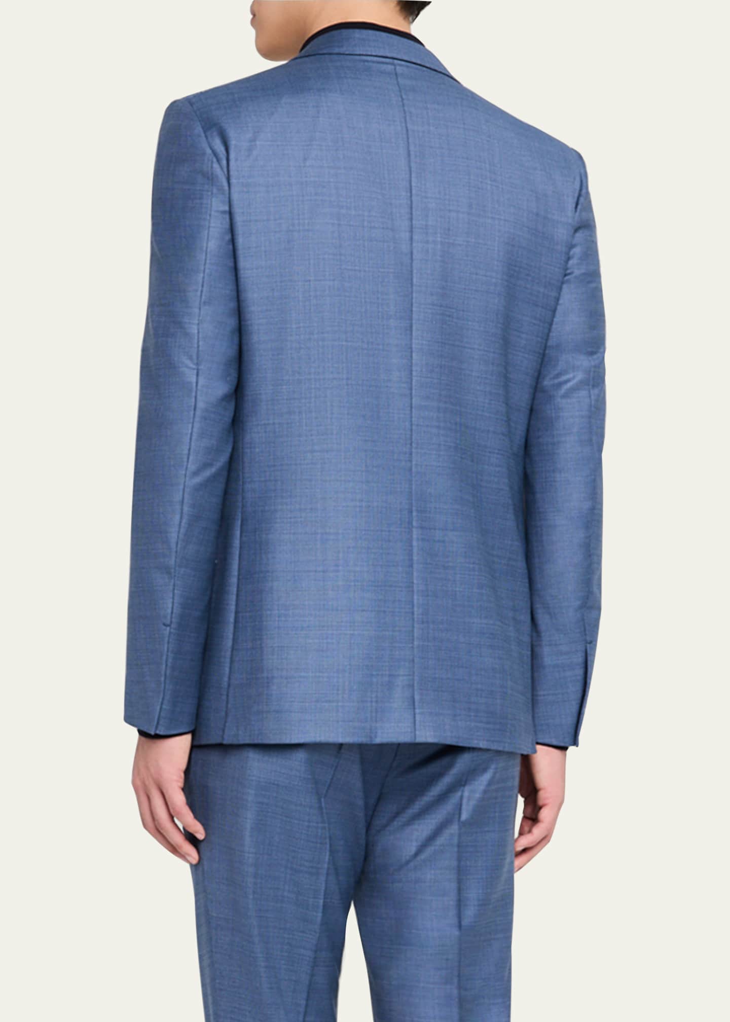 ZEGNA Men's Nailhead Trofeo Wool Suit Image 3 of 5