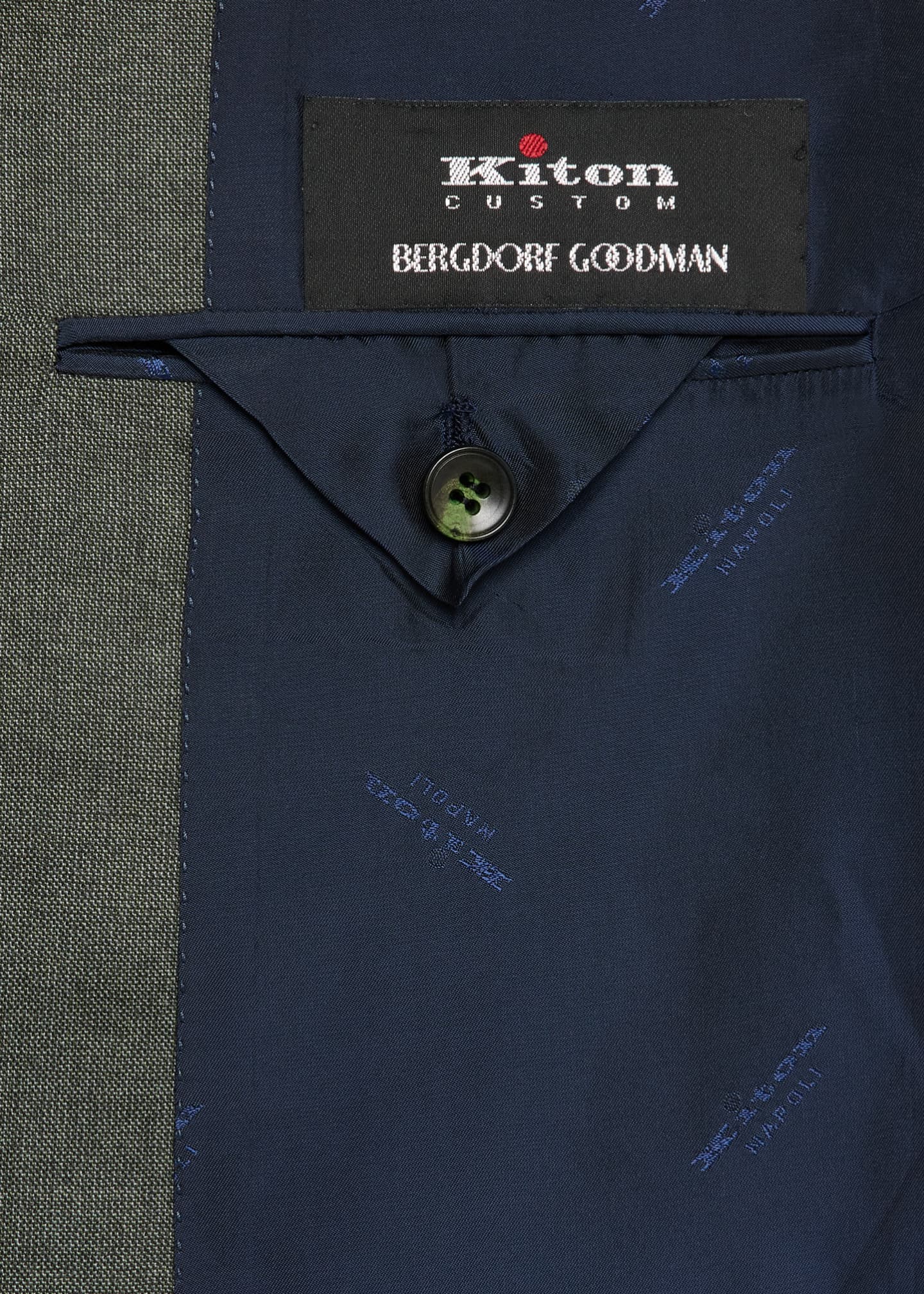 Kiton Men's Textured Cashmere-Silk Suit Image 7 of 8