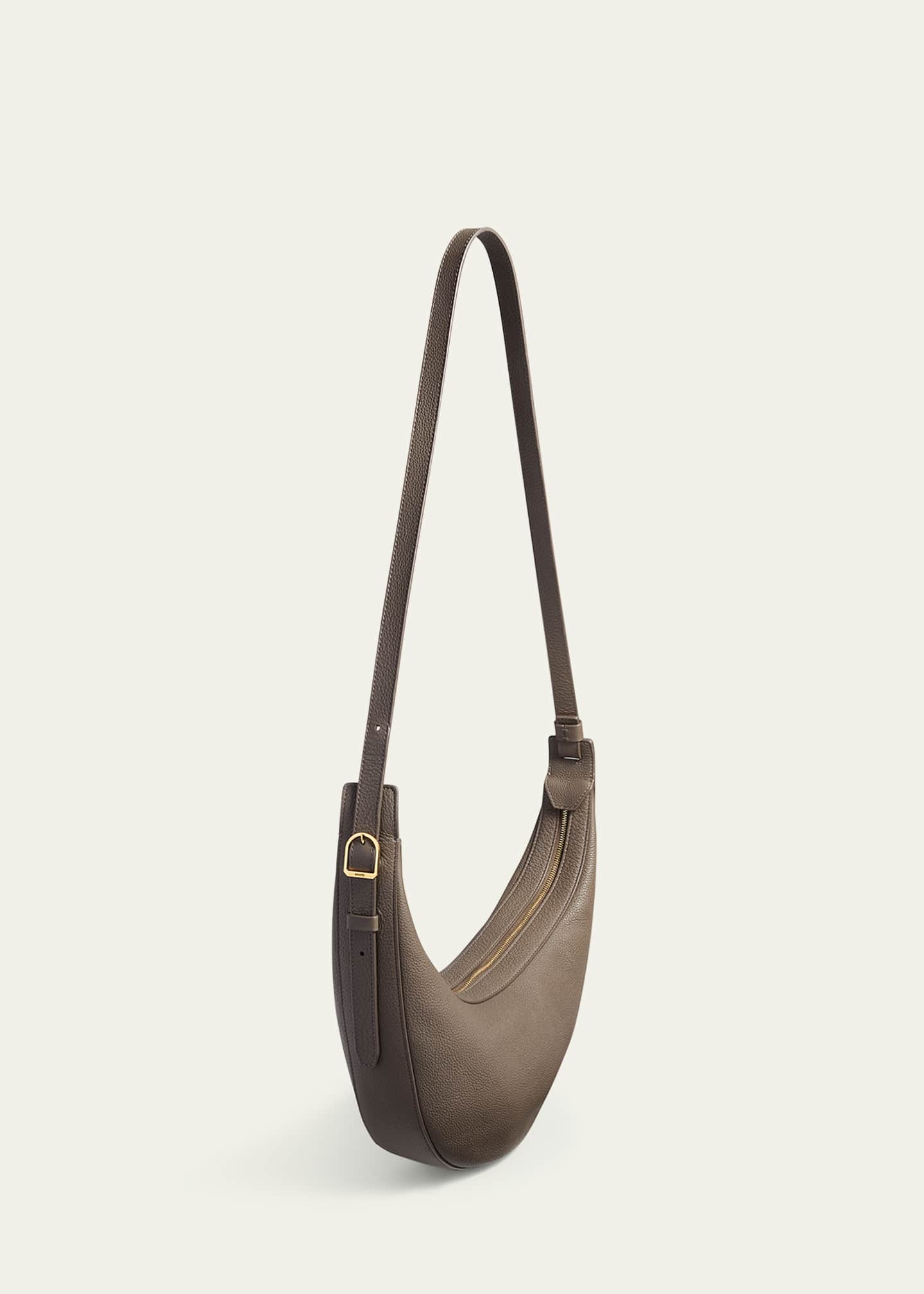 Khaite Augustina Small Zip Calfskin Crossbody Bag - Bergdorf