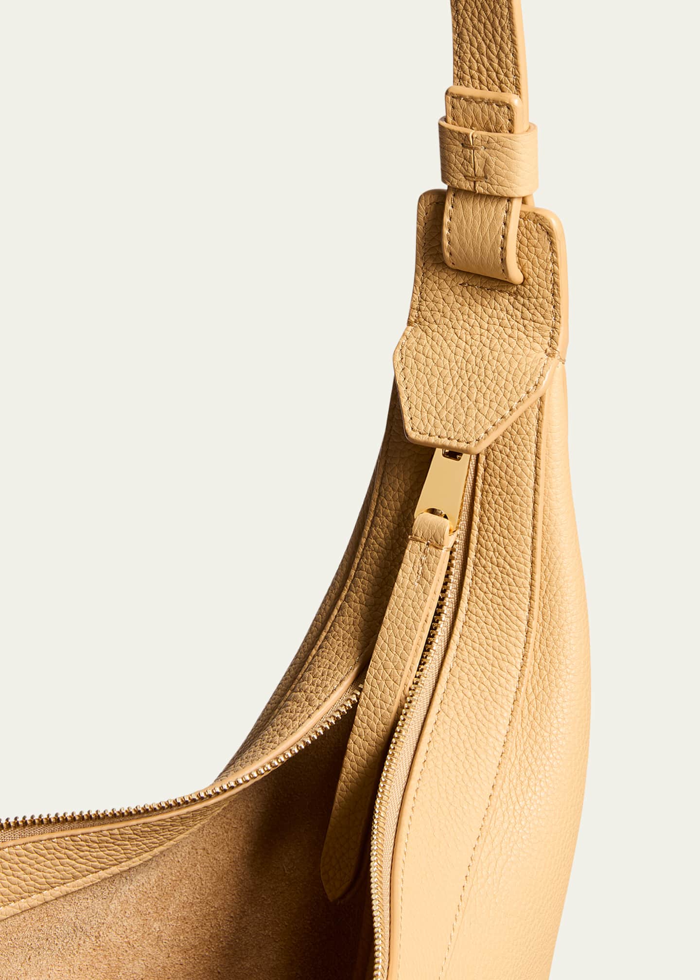 Khaite Augustina Small Zip Calfskin Crossbody Bag - Bergdorf