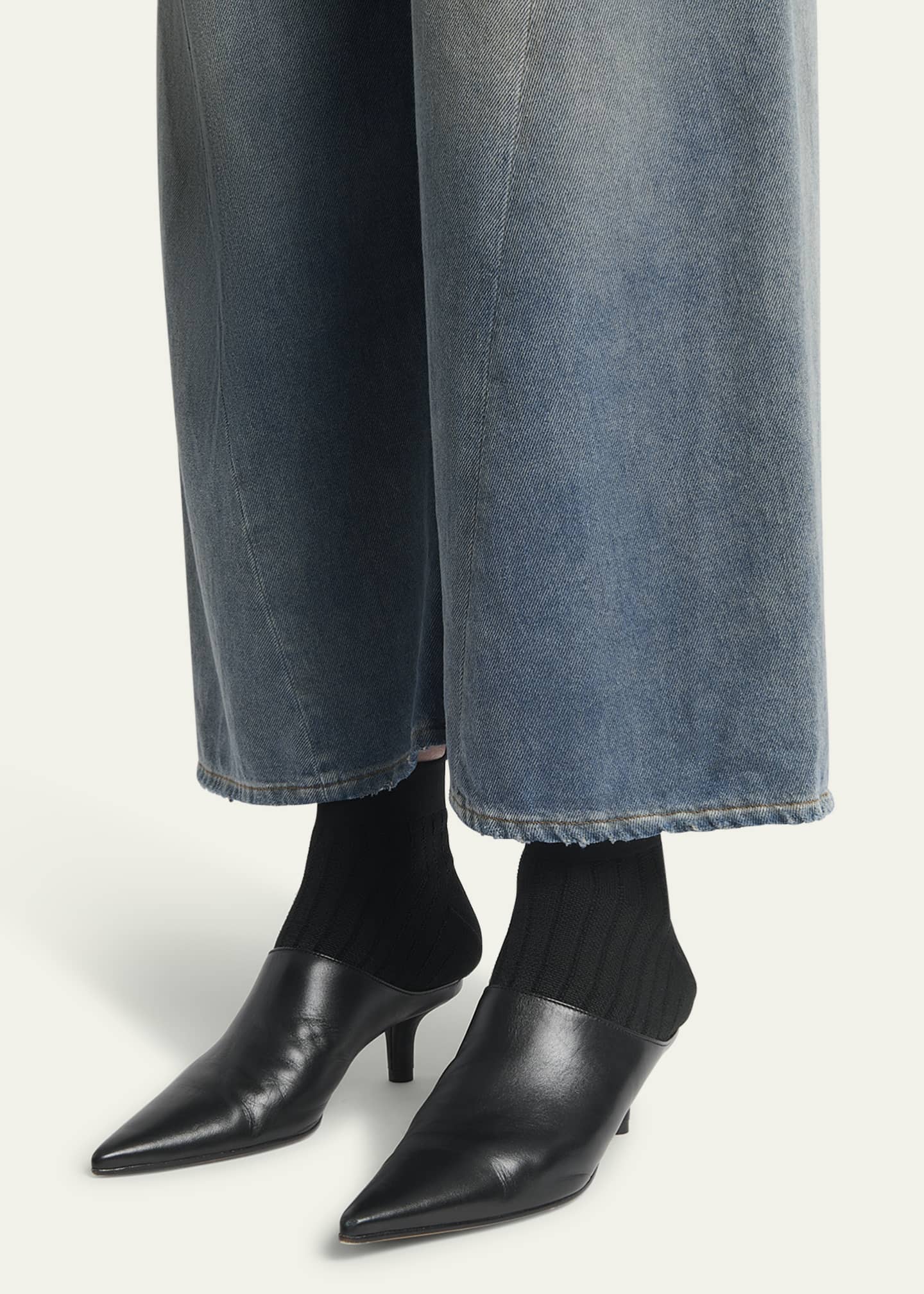 MM6 Maison Margiela Point-Toe Ankle Bootie Image 2 of 5