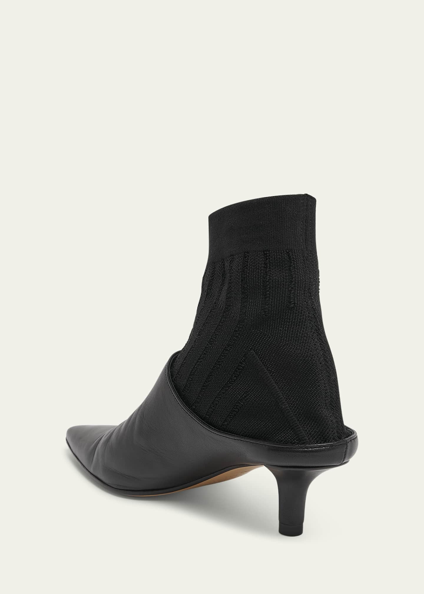MM6 Maison Margiela Point-Toe Ankle Bootie Image 4 of 5
