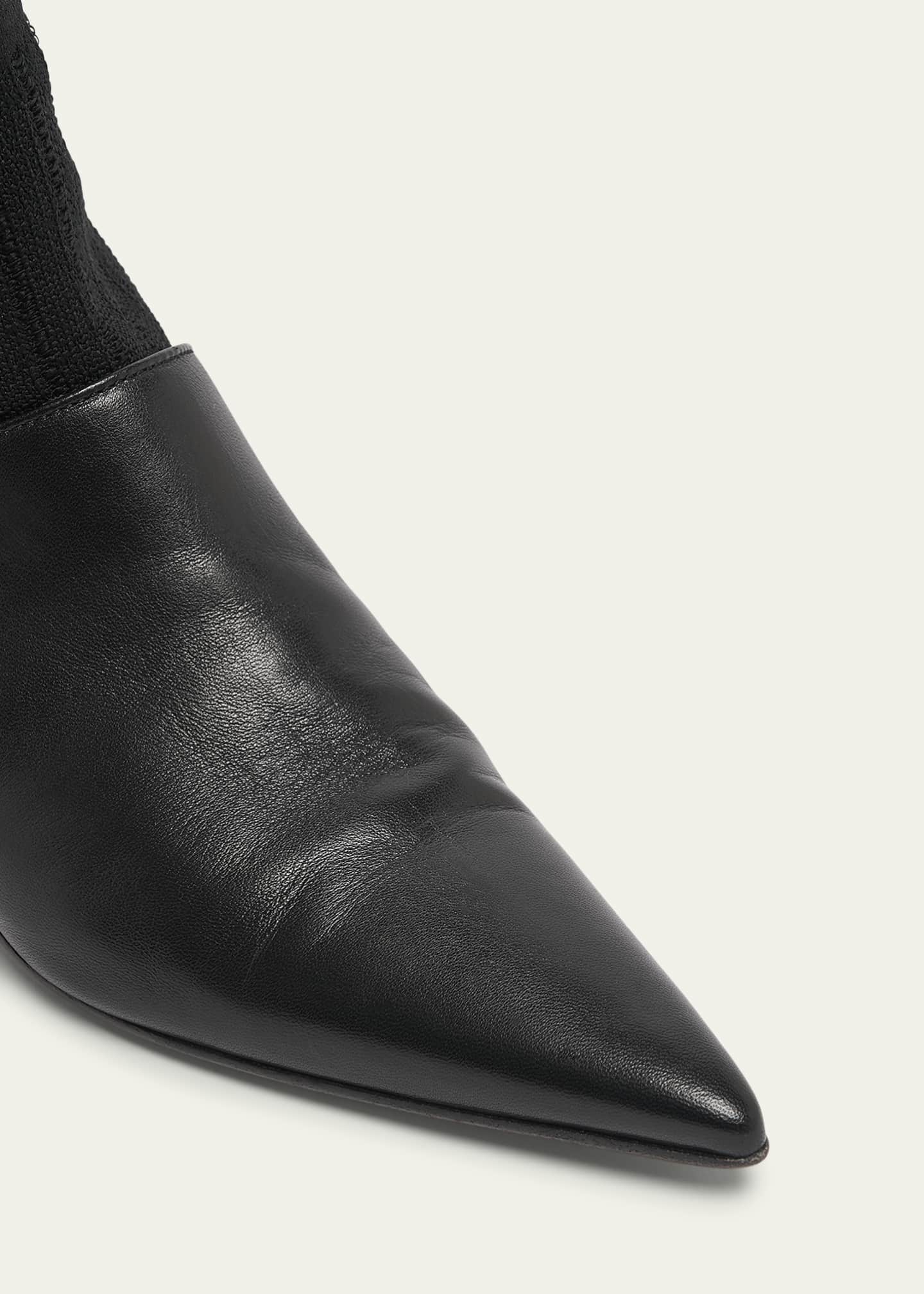 MM6 Maison Margiela Point-Toe Ankle Bootie Image 5 of 5