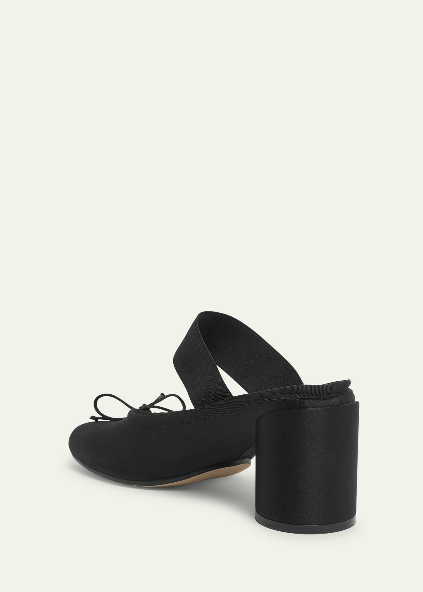 MM6 Maison Margiela Satin Ballet Mules Image 4 of 5