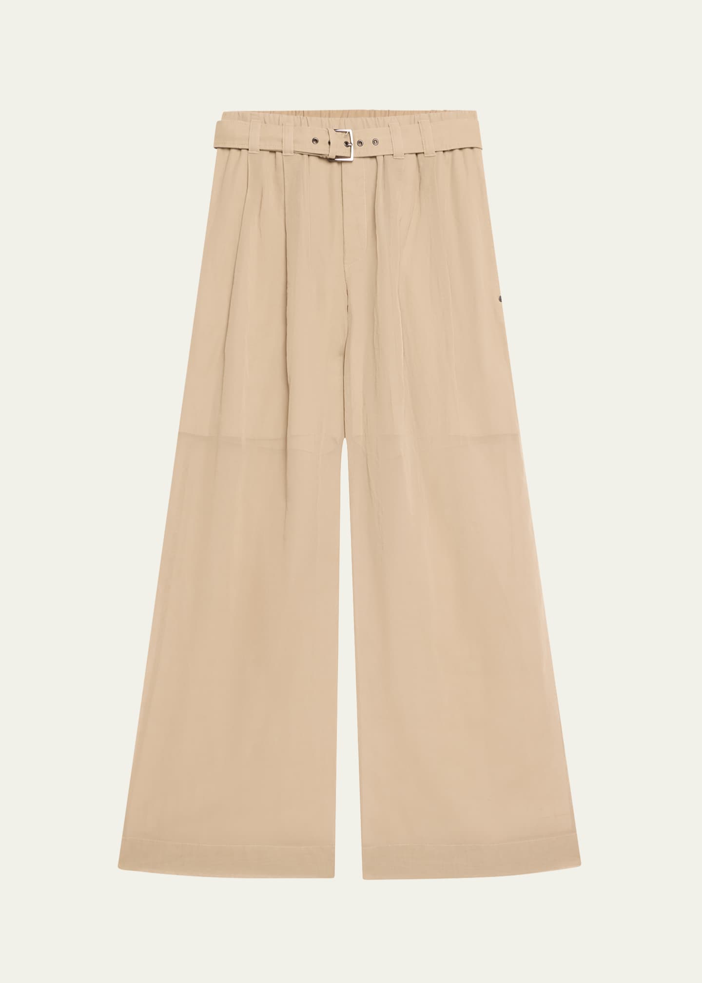 BRUNELLO CUCINELLI★素敵！Bead cotton-gauze track pants BRUNELLO CUCINELLI Bead-embellished cotton track pants | THE