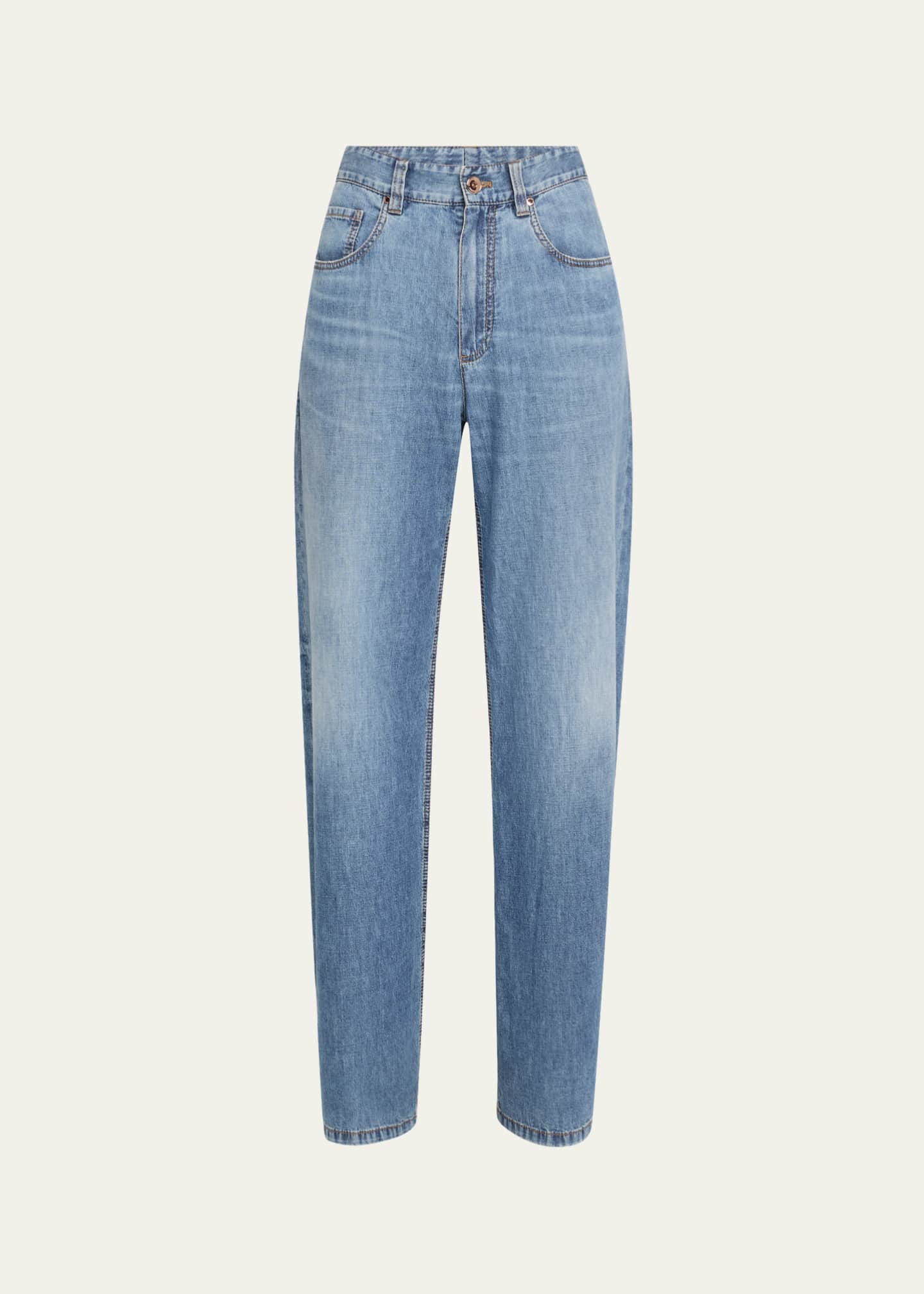 Brunello Cucinelli Straight Leg Jeans Image 1 of 5
