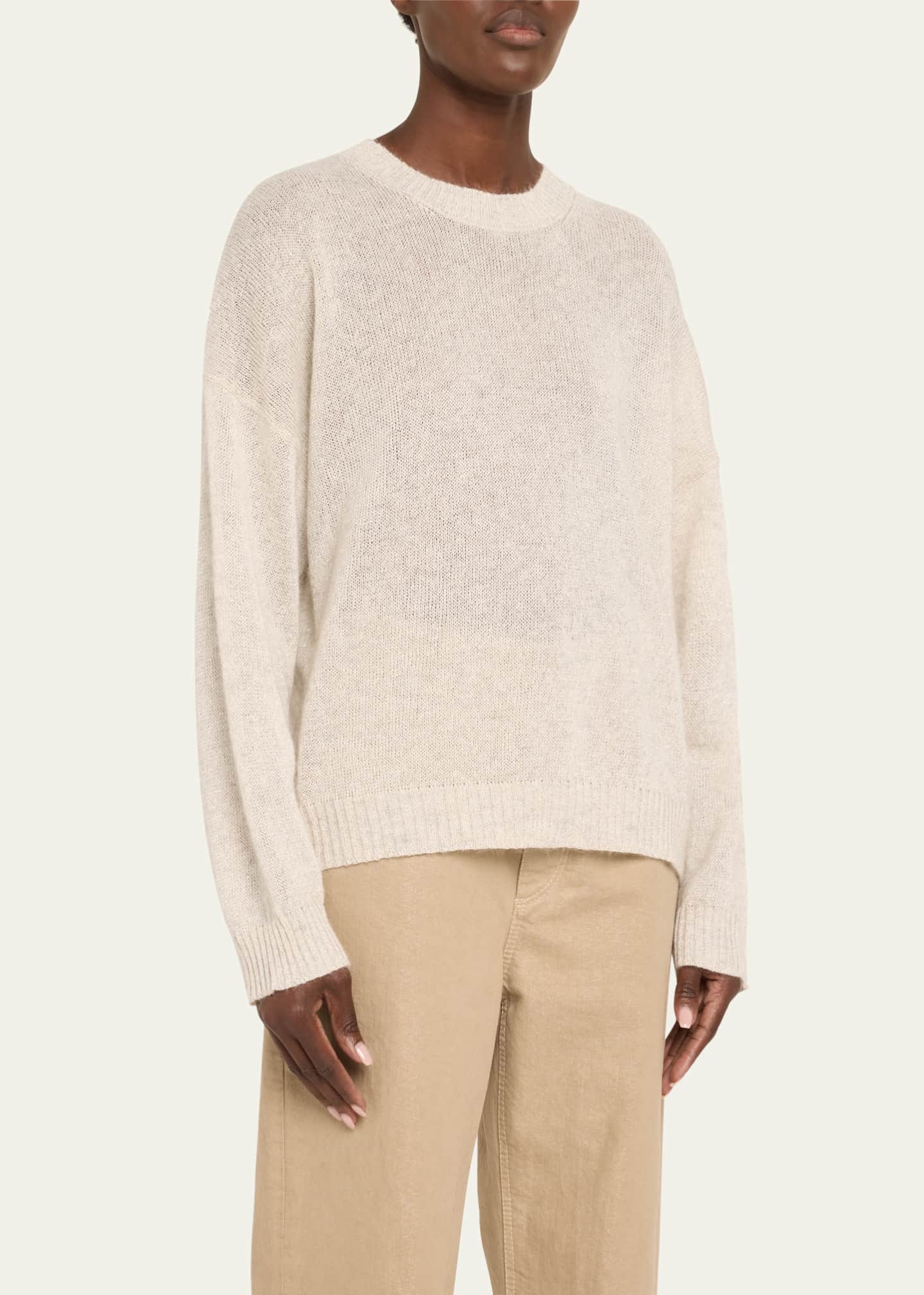 Brunello Cucinelli Micro Sequined Mohair Sweater Image 4 of 5