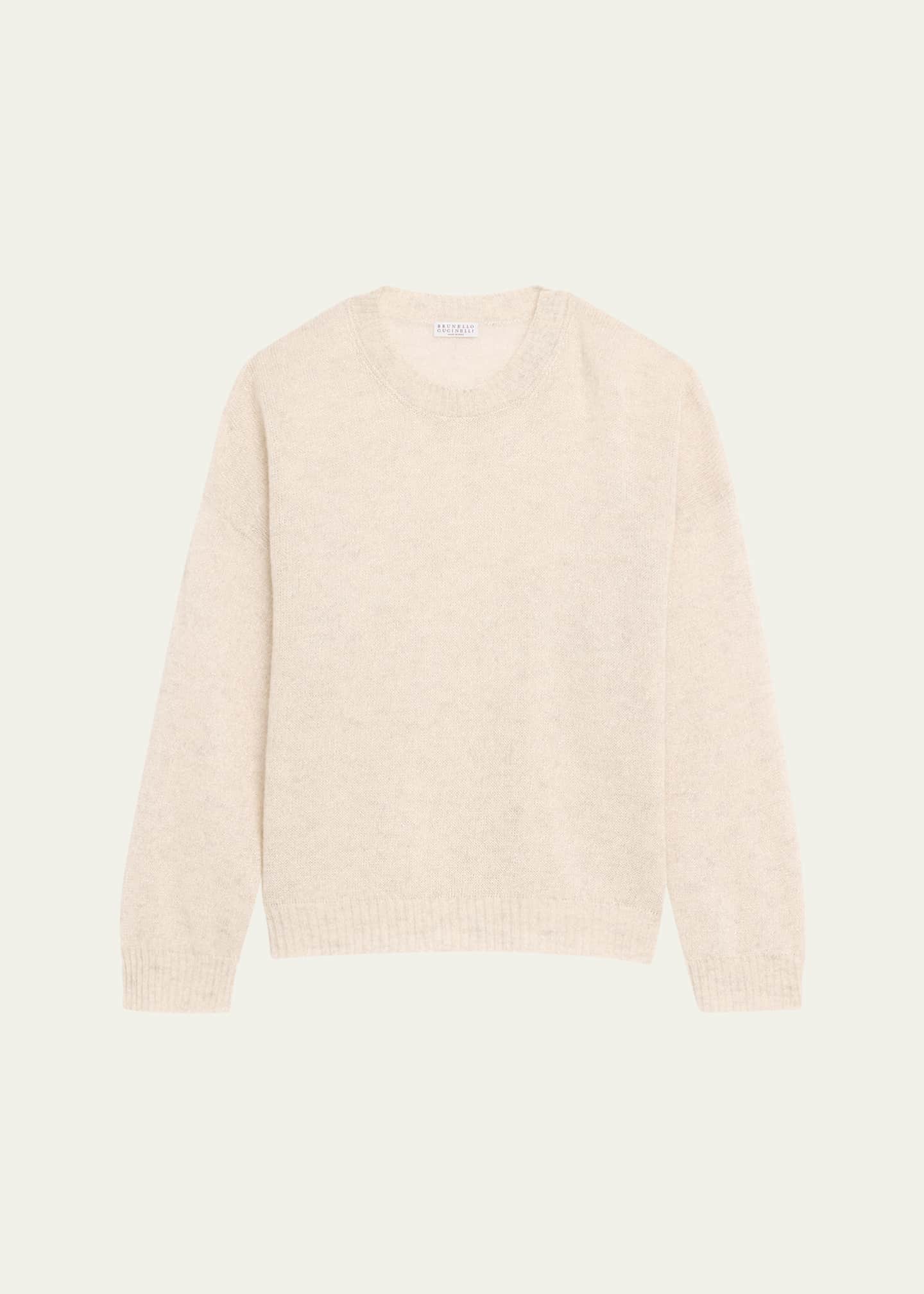 Brunello Cucinelli Micro Sequined Mohair Sweater Image 1 of 5