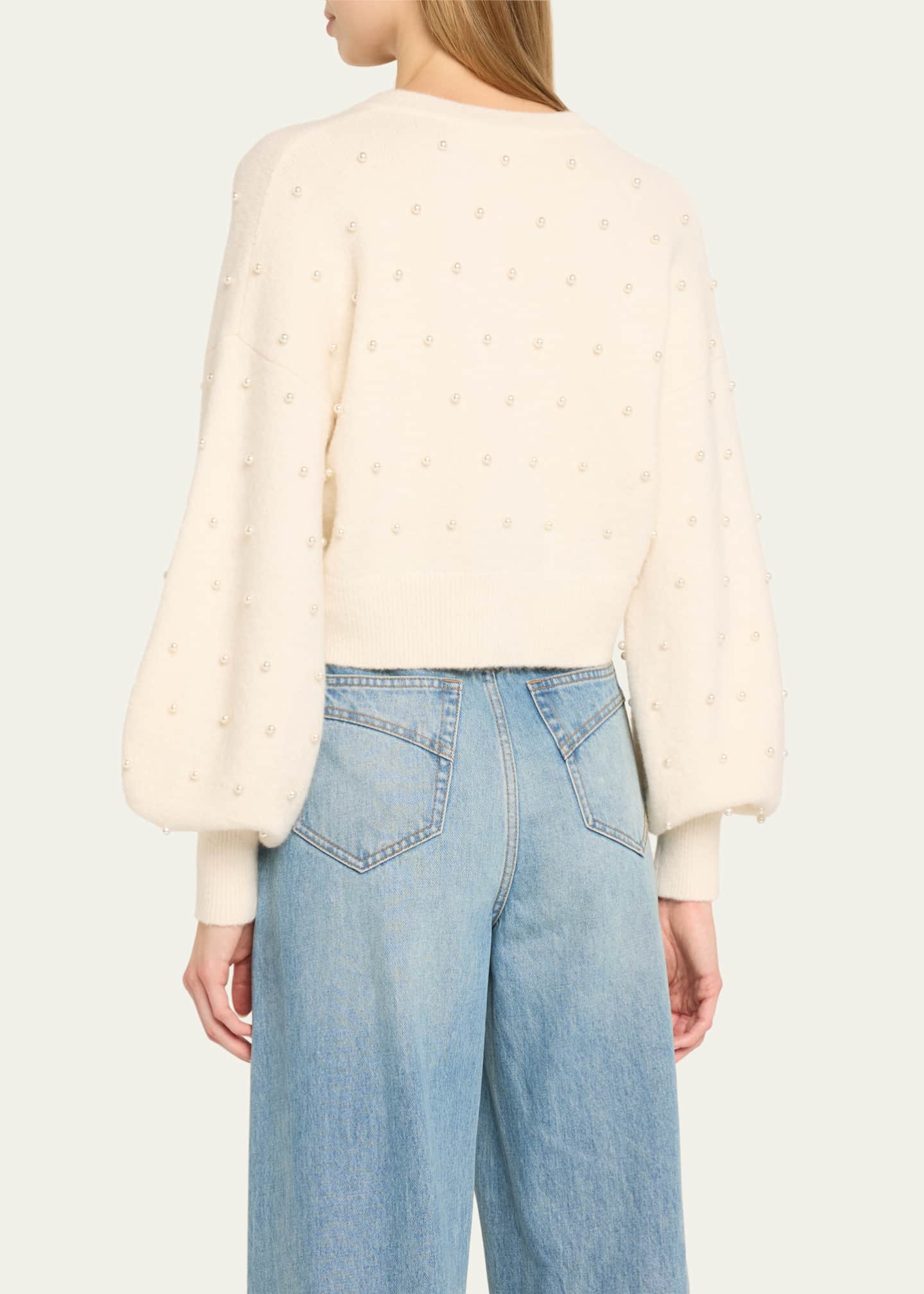 Zimmermann Crush Beaded Cardigan Image 3 of 5