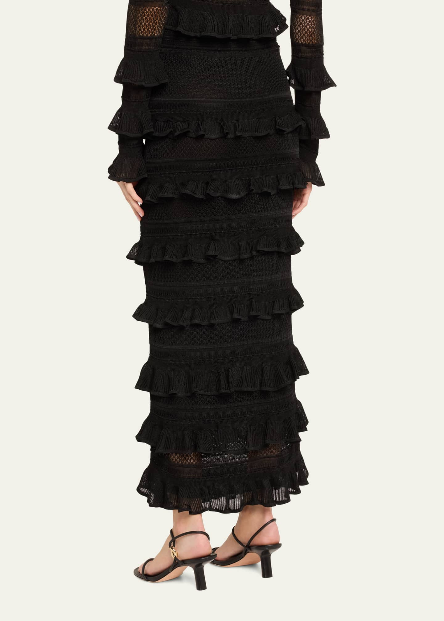 Zimmermann black skirt on sale