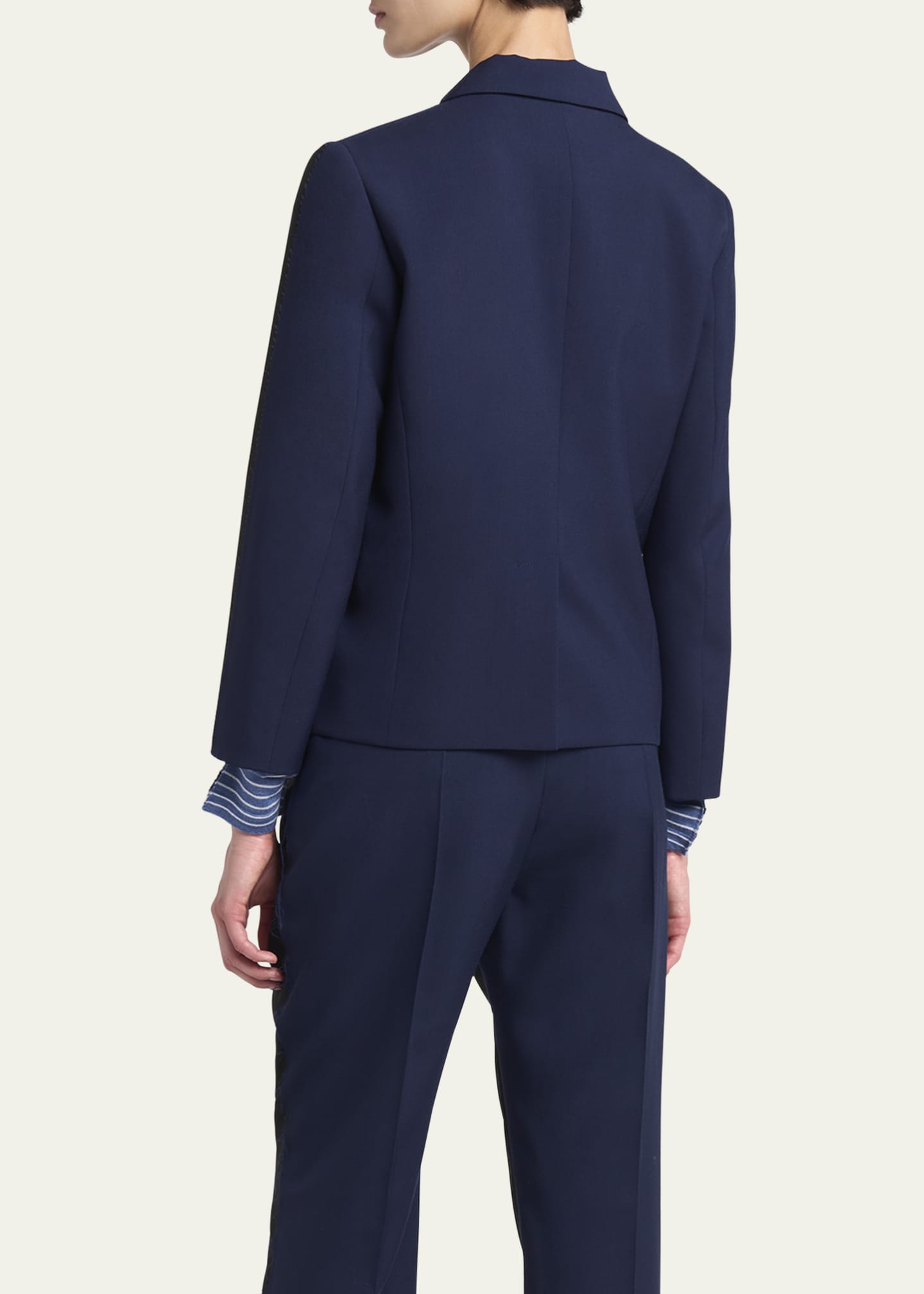 Marni Two-Tone Wool Baby Chest Jacket Image 3 of 5