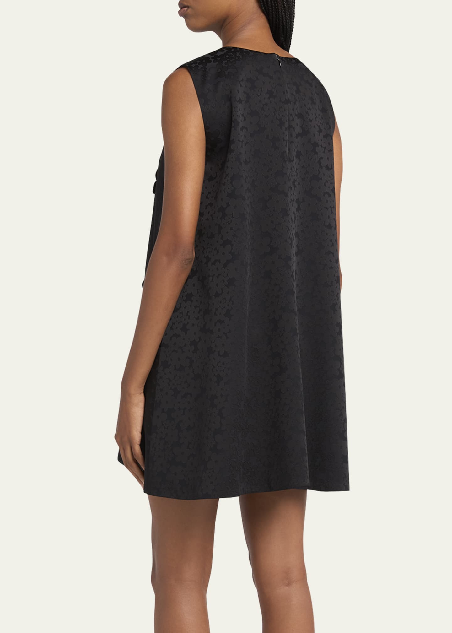 Marni Flower Sequined Jacquard Mini Dress Image 3 of 5
