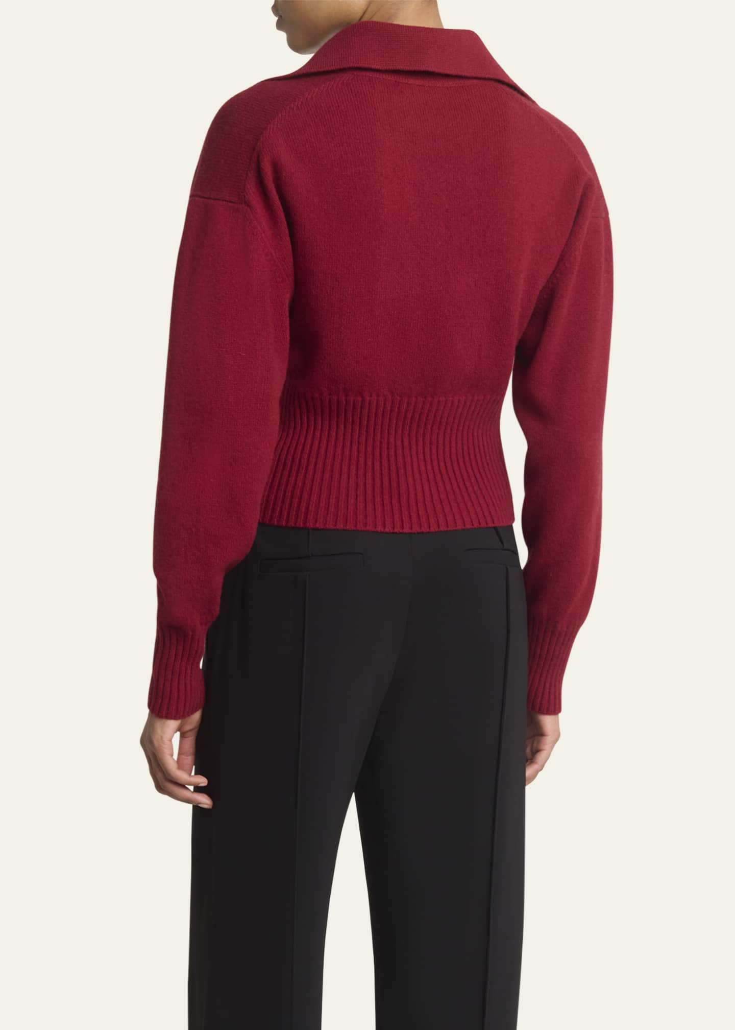 Proenza Schouler Jeanne Cashmere Johnny Sweater Image 3 of 5