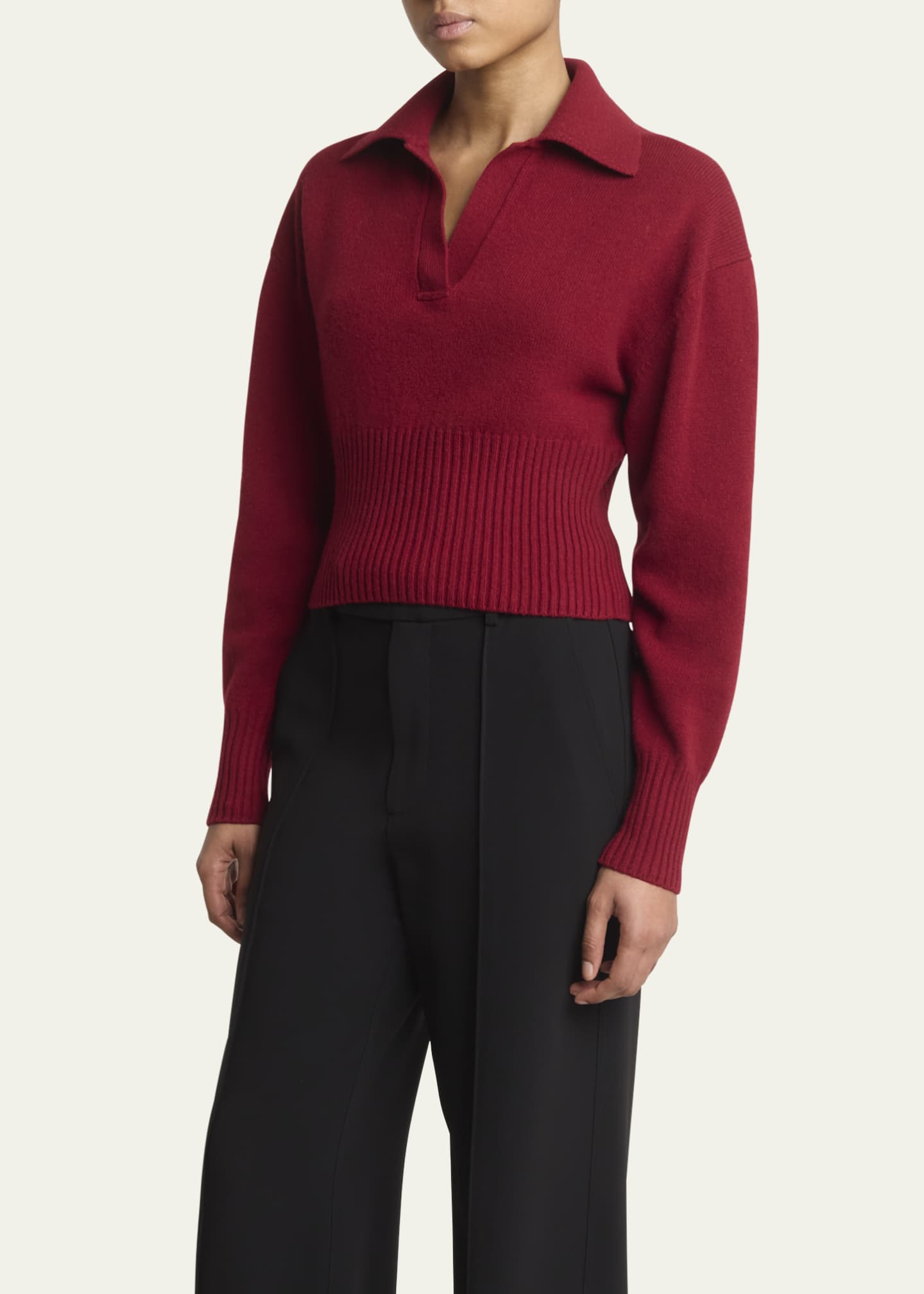 Proenza Schouler Jeanne Cashmere Johnny Sweater Image 4 of 5