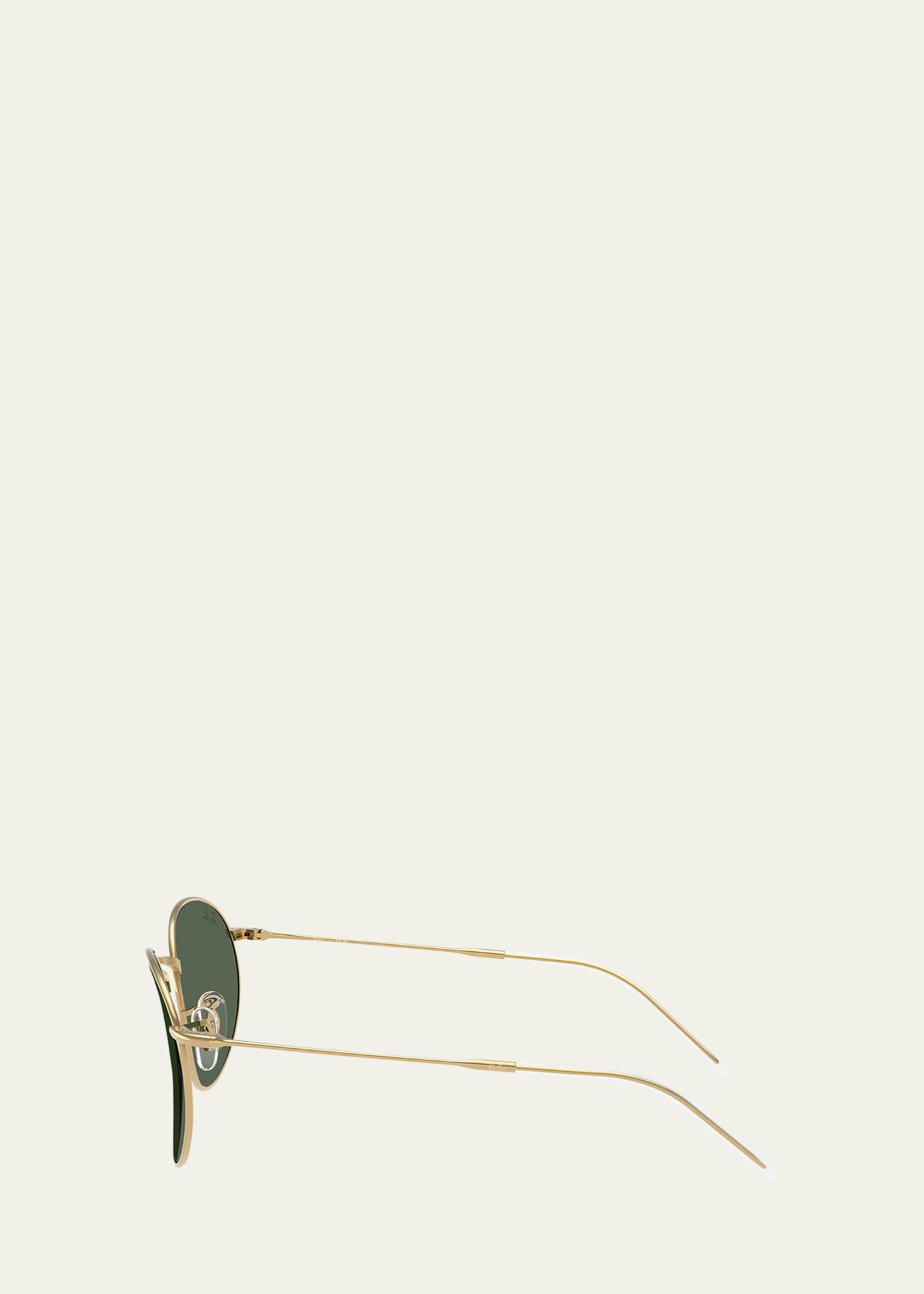 Ray-Ban Reverse Metal Round Sunglasses, 53MM - Bergdorf Goodman
