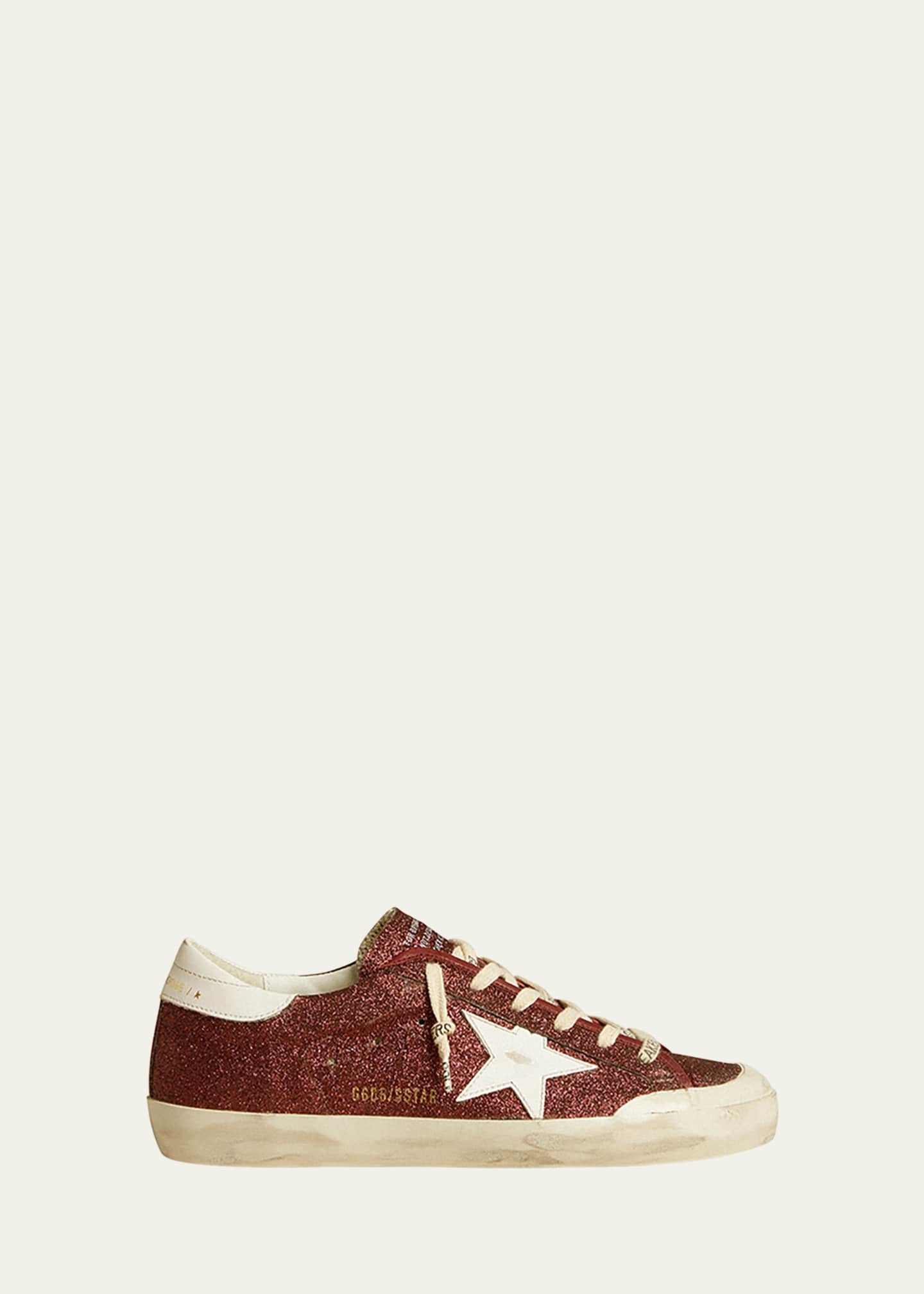 スニーカー Golden  Leather Sneakers With Sparkling Star Detail Golden Goose 'sparkling star detail sole' sneakers | The