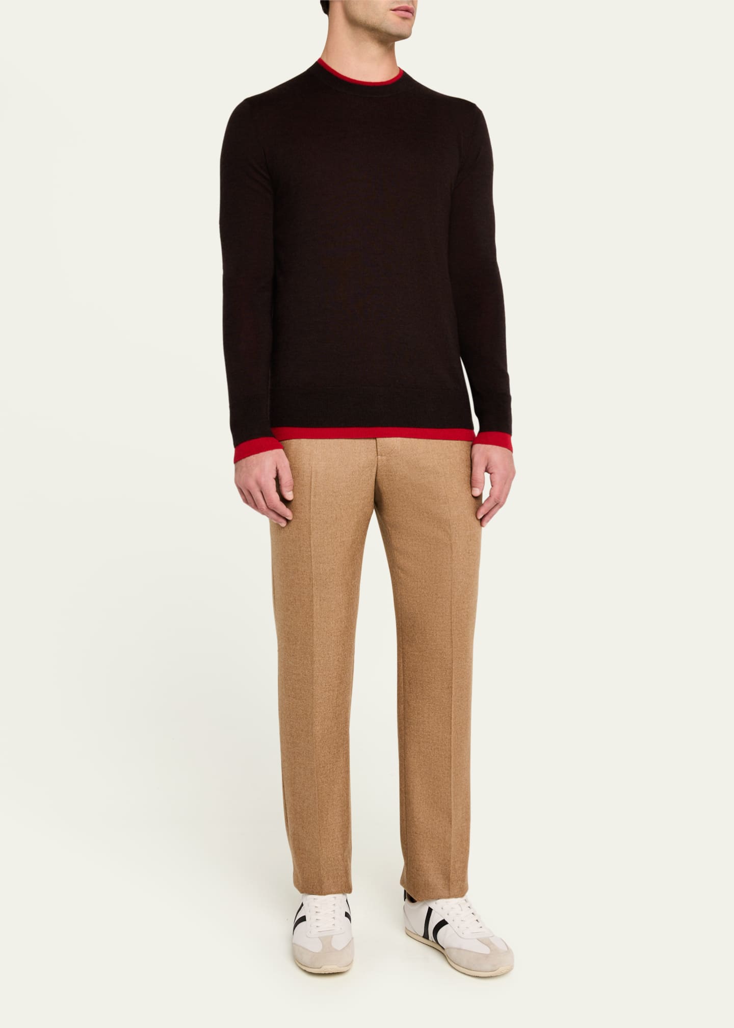 Gabriela Hearst Men's Wells Reversible Sweater Image 2 of 5