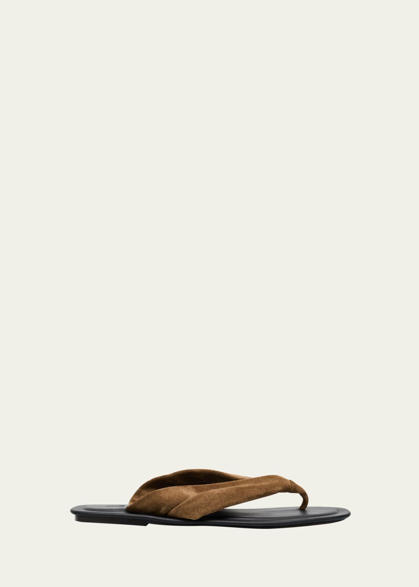 Brunello Cucinelli Suede Thong Sandals Image 1 of 6