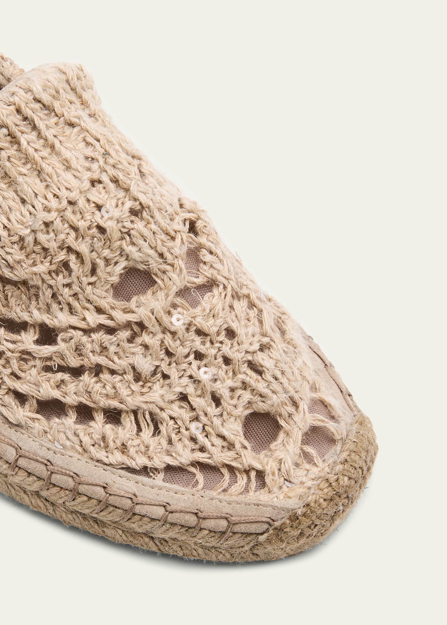 Brunello Cucinelli Woven Knit Slip-On Espadrilles Image 3 of 4