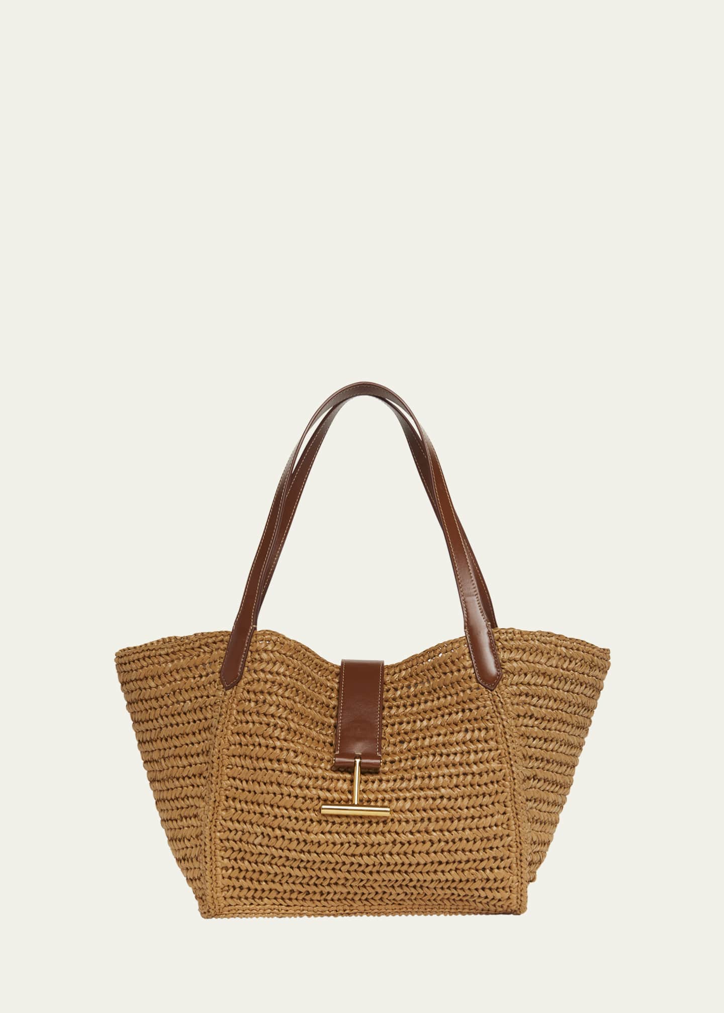 TOM FORD TARA ラフィアート トートバッグ Midiumサイズ TOM FORD Large Tara Raffia Tote | Nordstrom