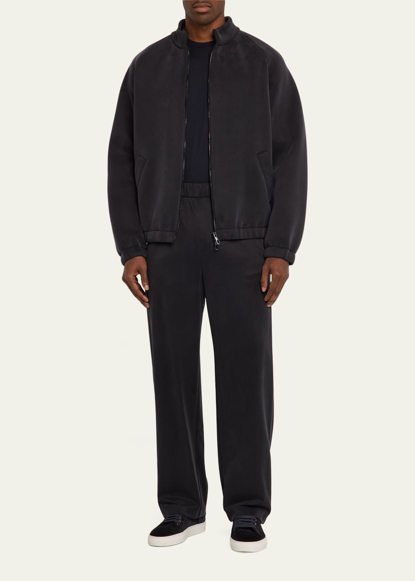 Giorgio Armani Men's Jersey Pull-On Trousers Image 2 of 5