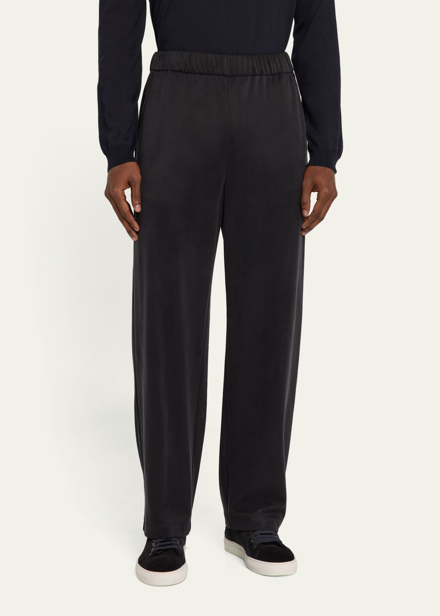 Giorgio Armani Men's Jersey Pull-On Trousers Image 4 of 5