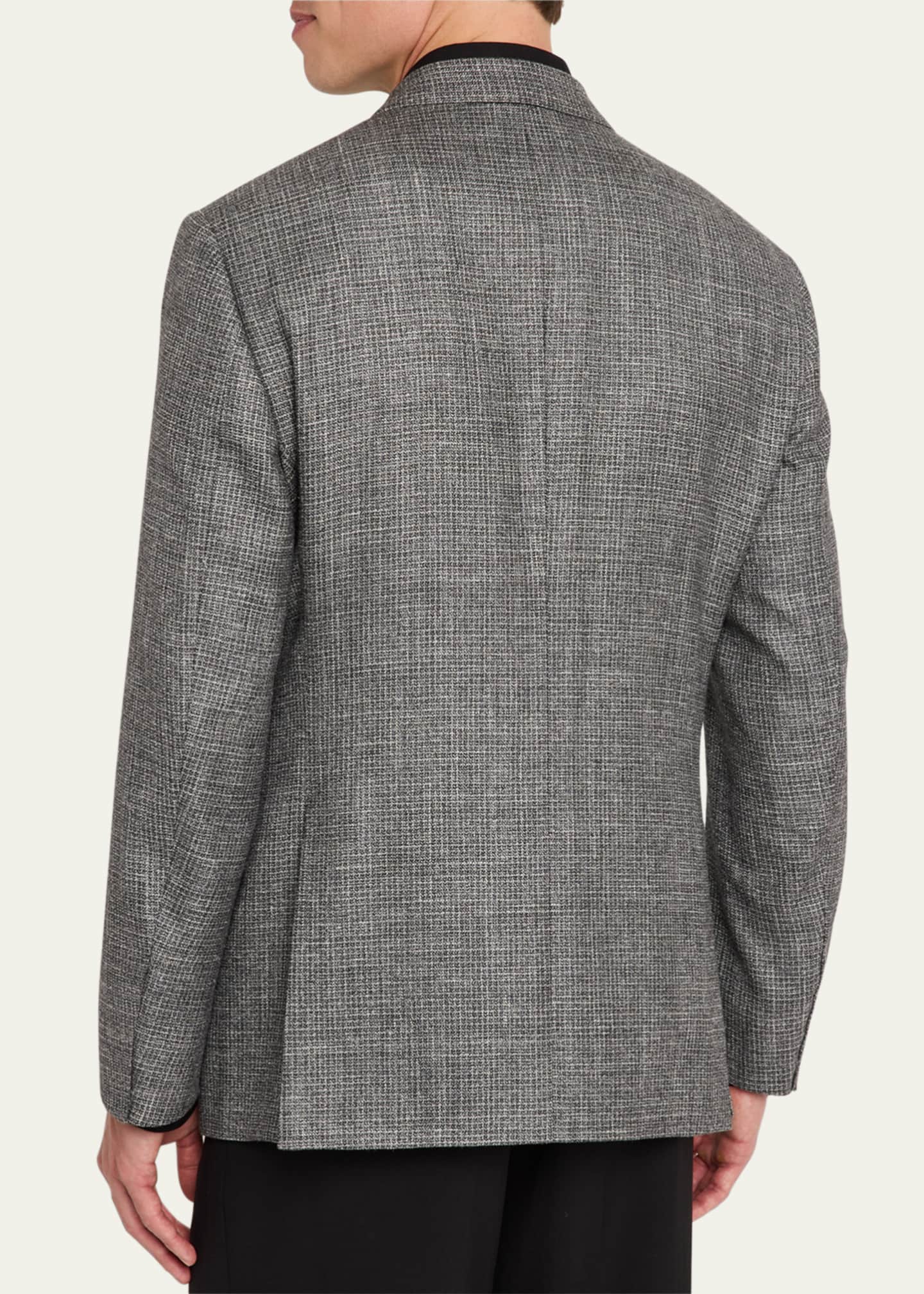 Giorgio Armani Men's Crushed Texture Sport Coat Image 3 of 7