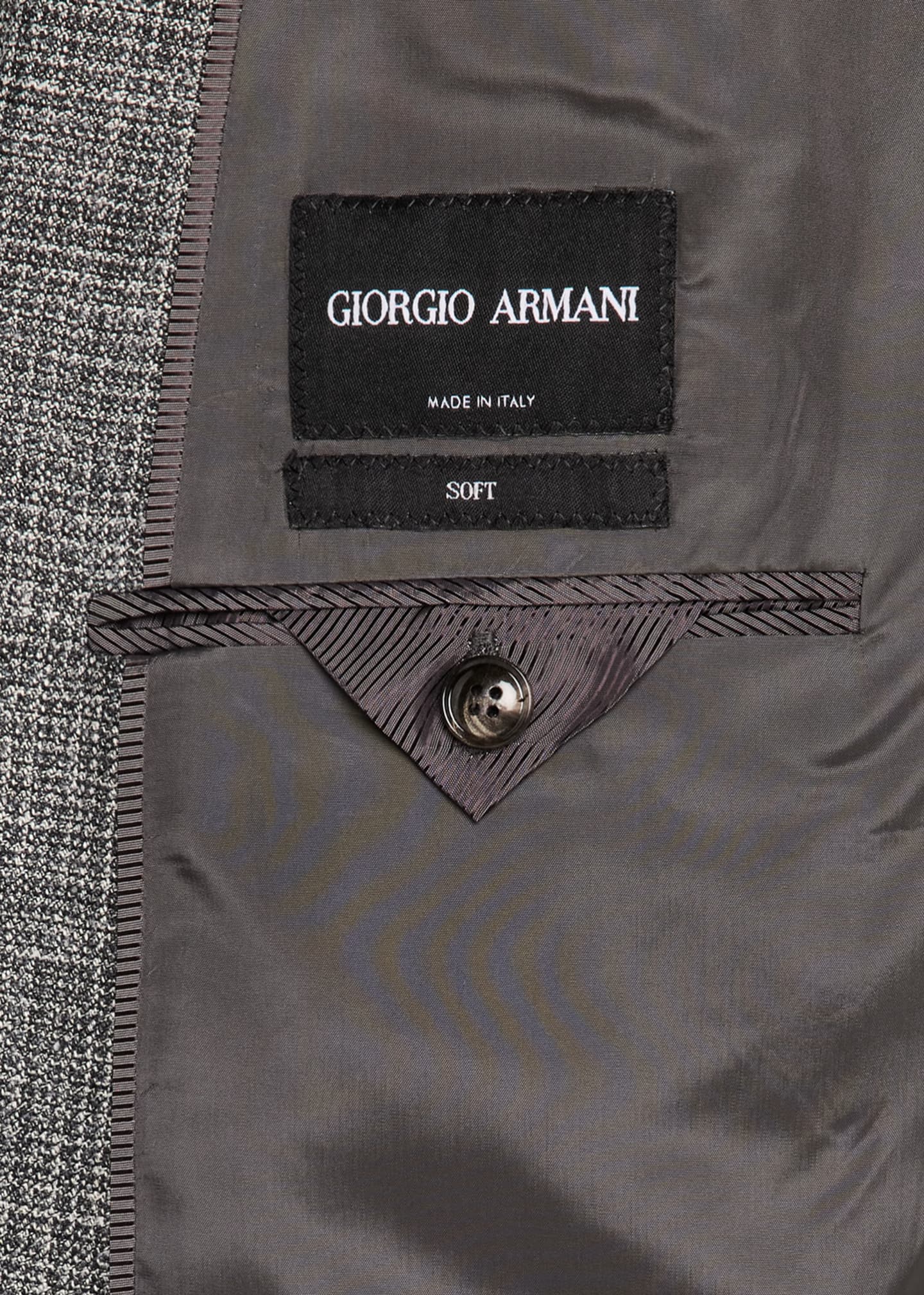Giorgio Armani Men's Crushed Texture Sport Coat Image 6 of 7
