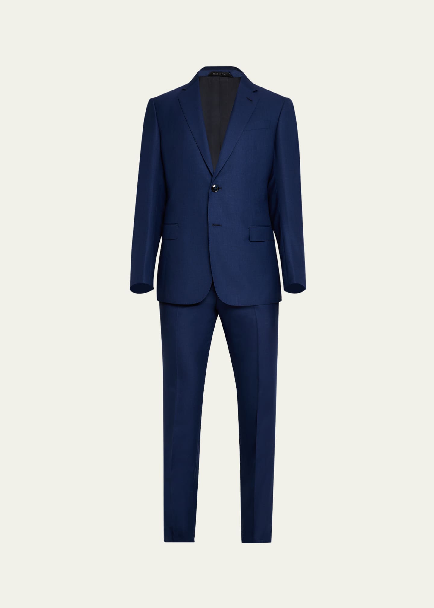 Giorgio Armani Men's Micro-Houndstooth 210G Suit Image 1 of 8