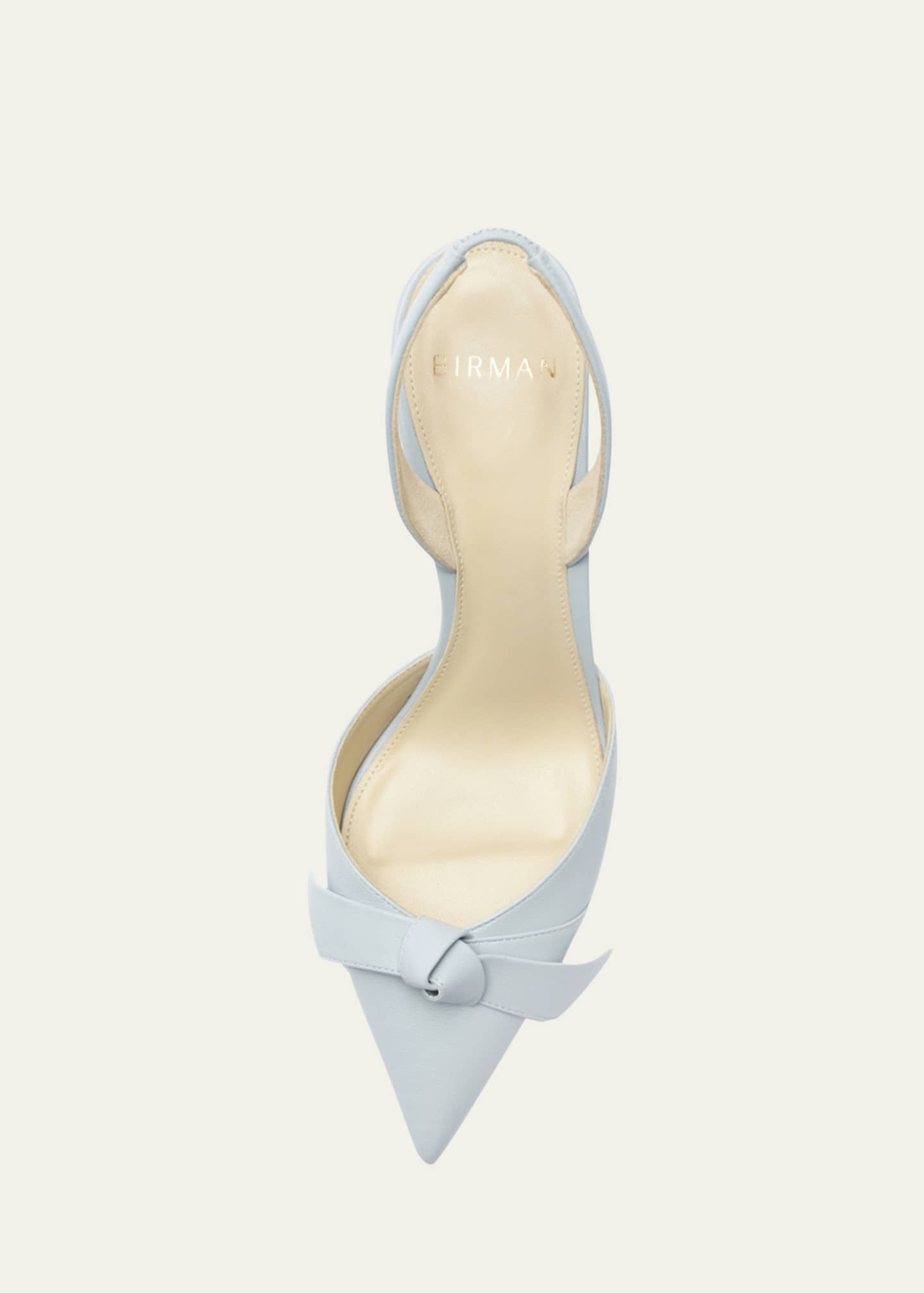 Alexandre Birman Clarita Bell Slingback Leather Sandals Image 5 of 5