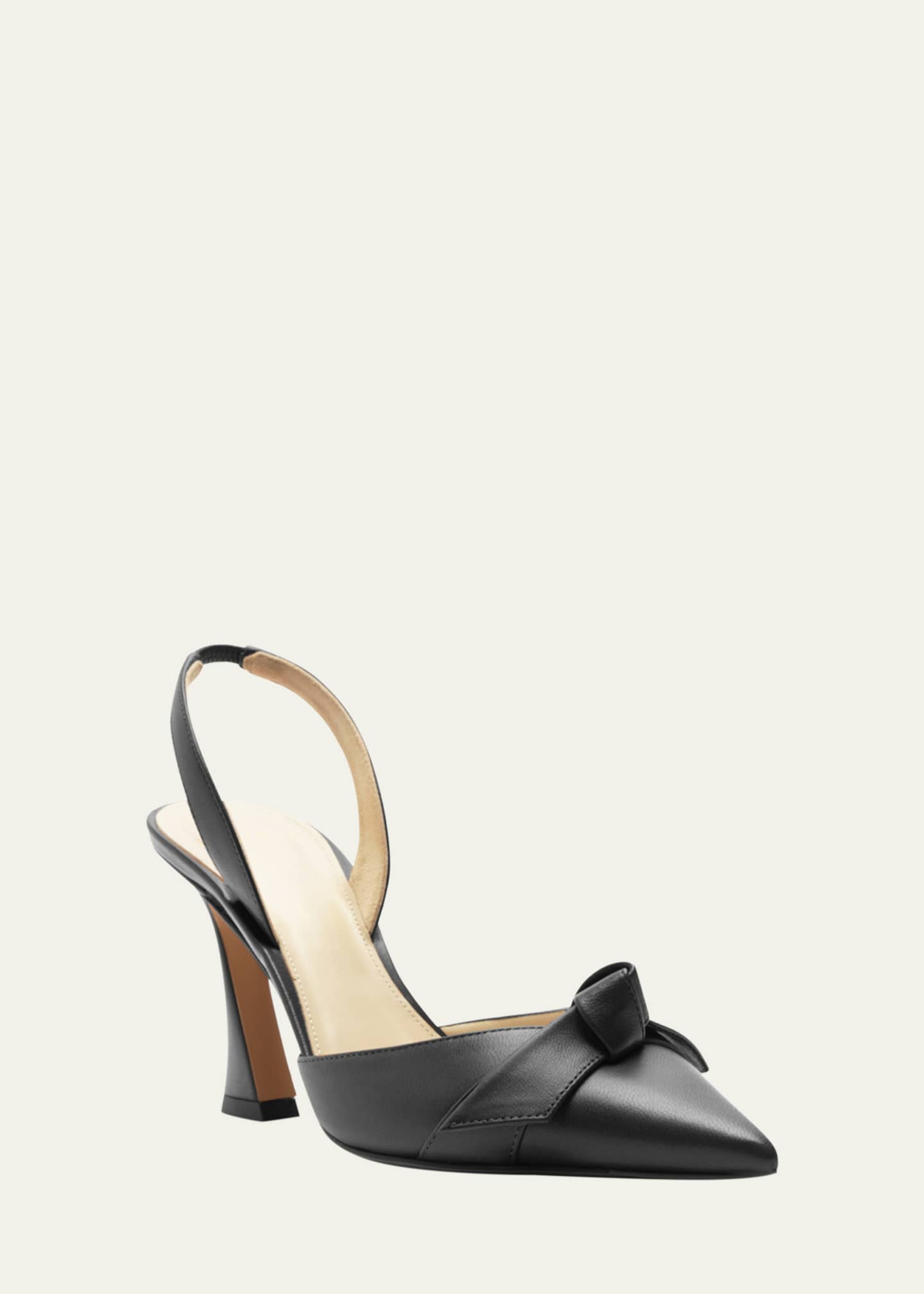 Alexandre Birman Clarita Bell Slingback Leather Sandals Image 2 of 5