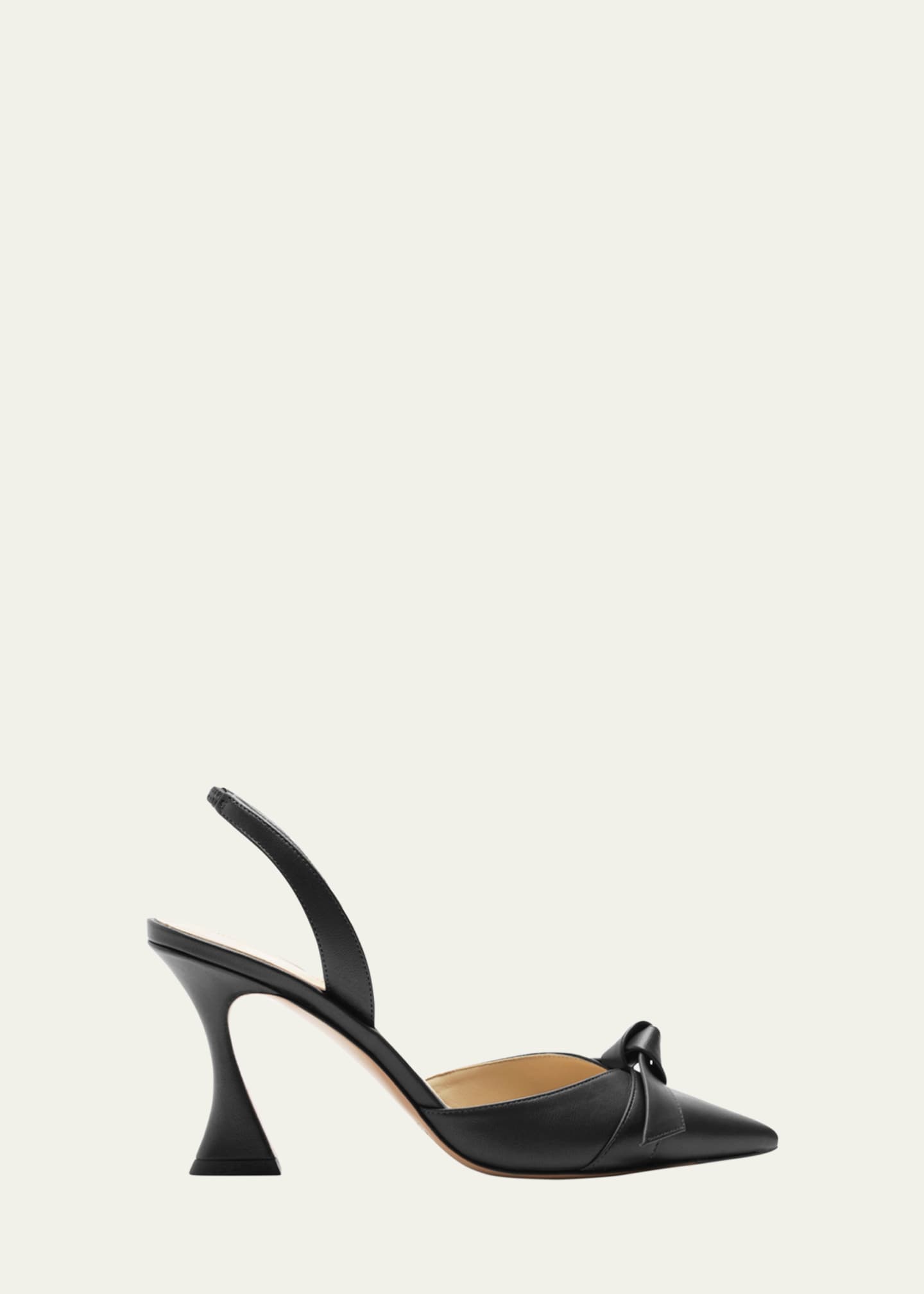 Alexandre Birman Clarita Bell Slingback Leather Sandals Image 1 of 5