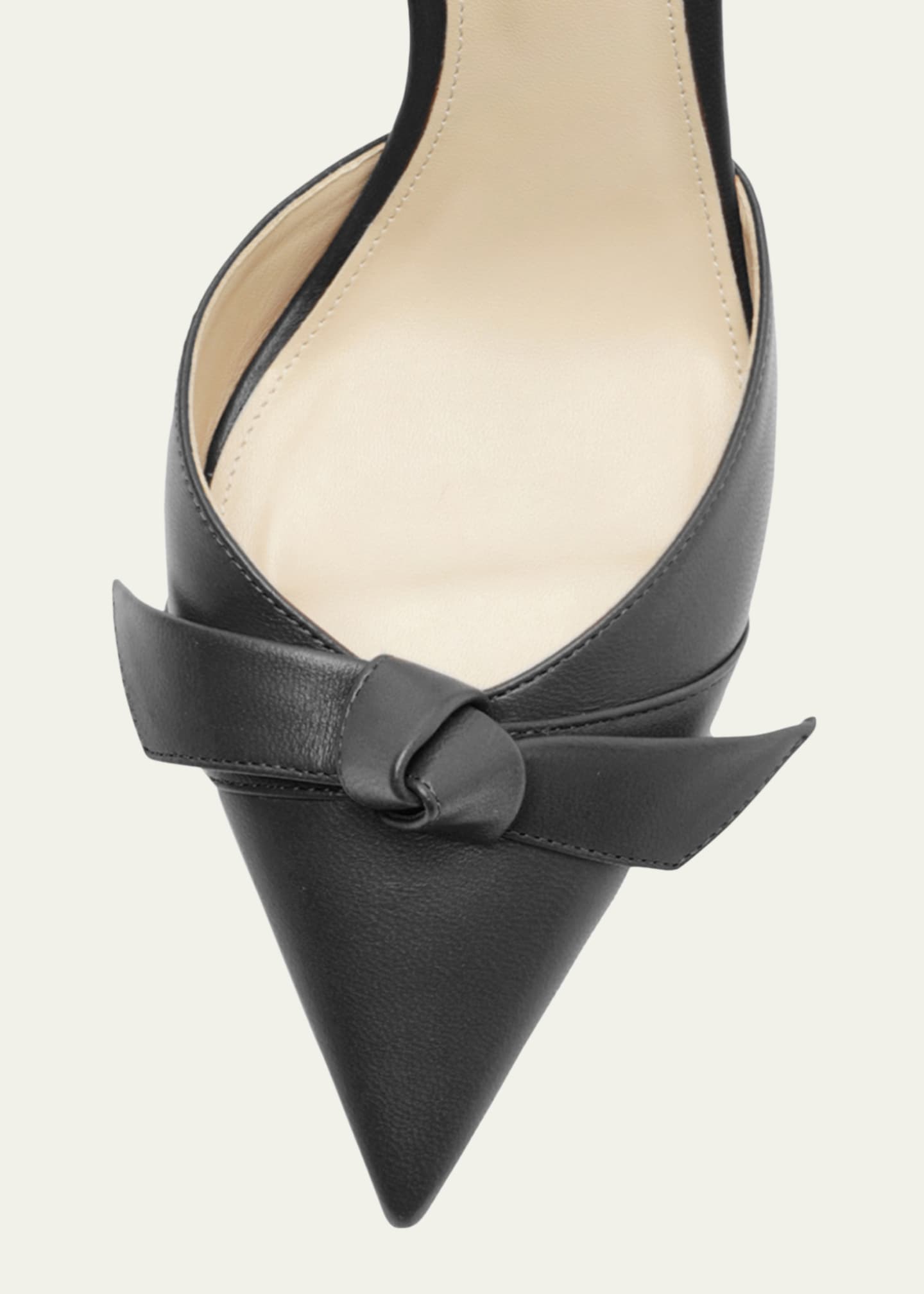 Alexandre Birman Clarita Bell Slingback Leather Sandals Image 4 of 5